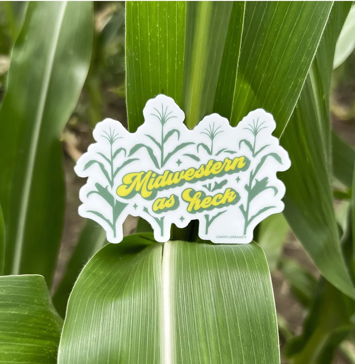 “Midwestern As Heck” Sticker Decal - Wander Together Outfitters