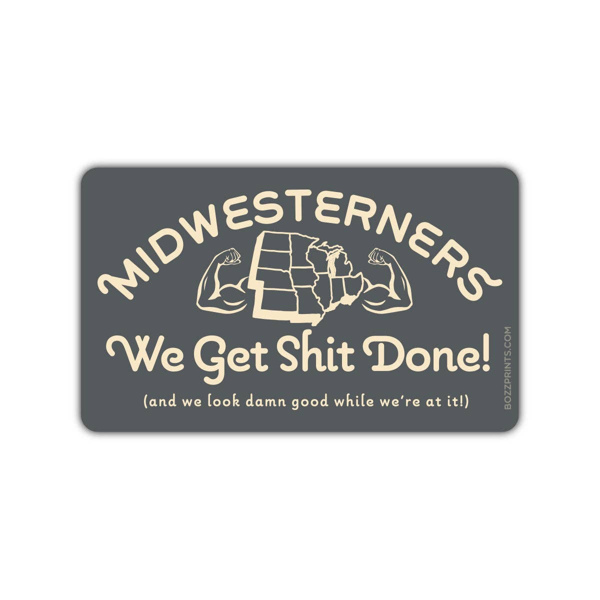 Midwesterners Sticker - Wander Together Outfitters