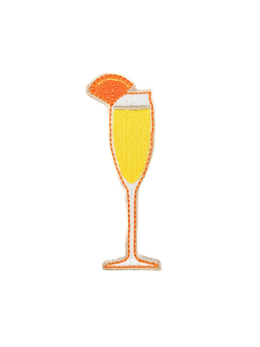 Mimosa Champagne Glass Patch - Wander Together Outfitters