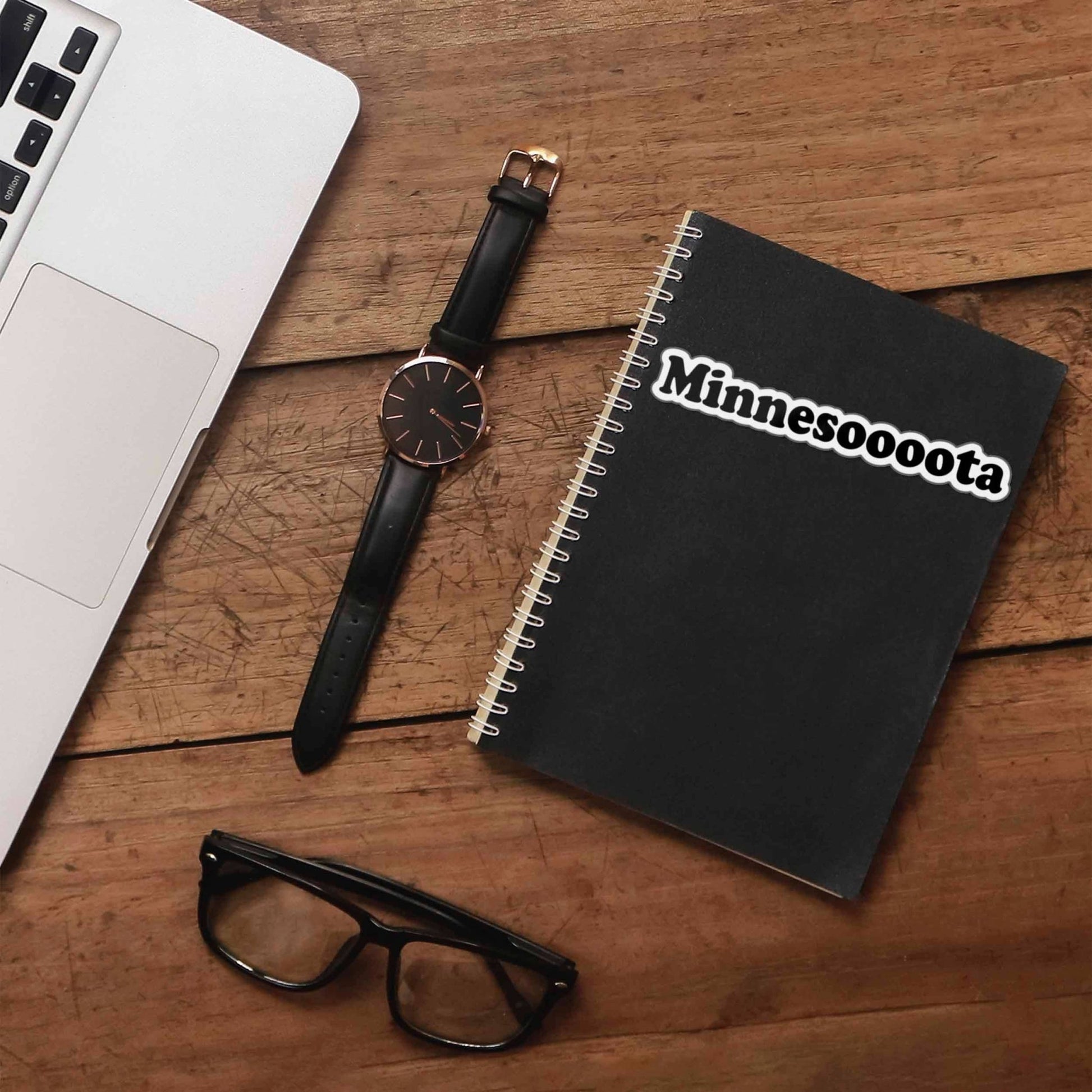 "Minnesooooota" Sticker - Funny Midwest Decals - Wander Together Outfitters
