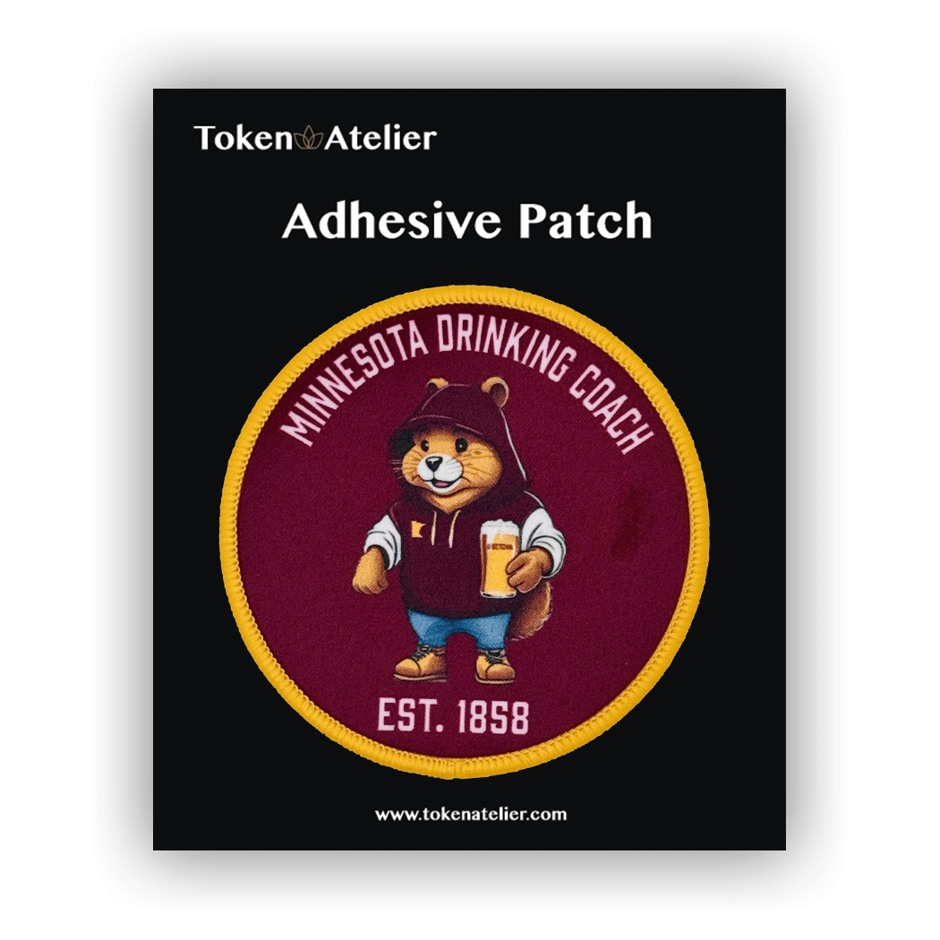 Minnesota "Drinking Coach" Iron On Sublimation Patch  - Wander Together Outfitters