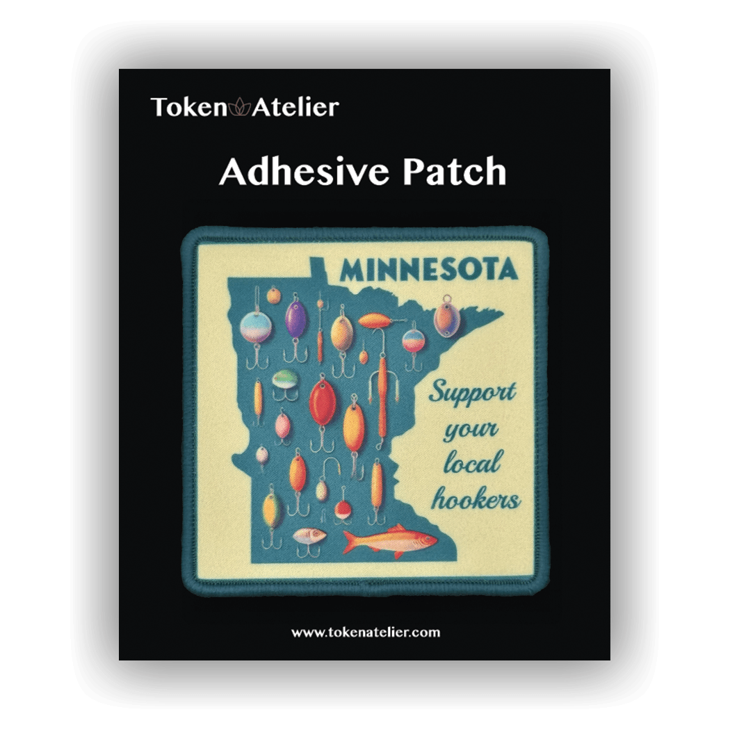 Minnesota Fishing Hookers Iron On Sublimation Patch - Wander Together Outfitters