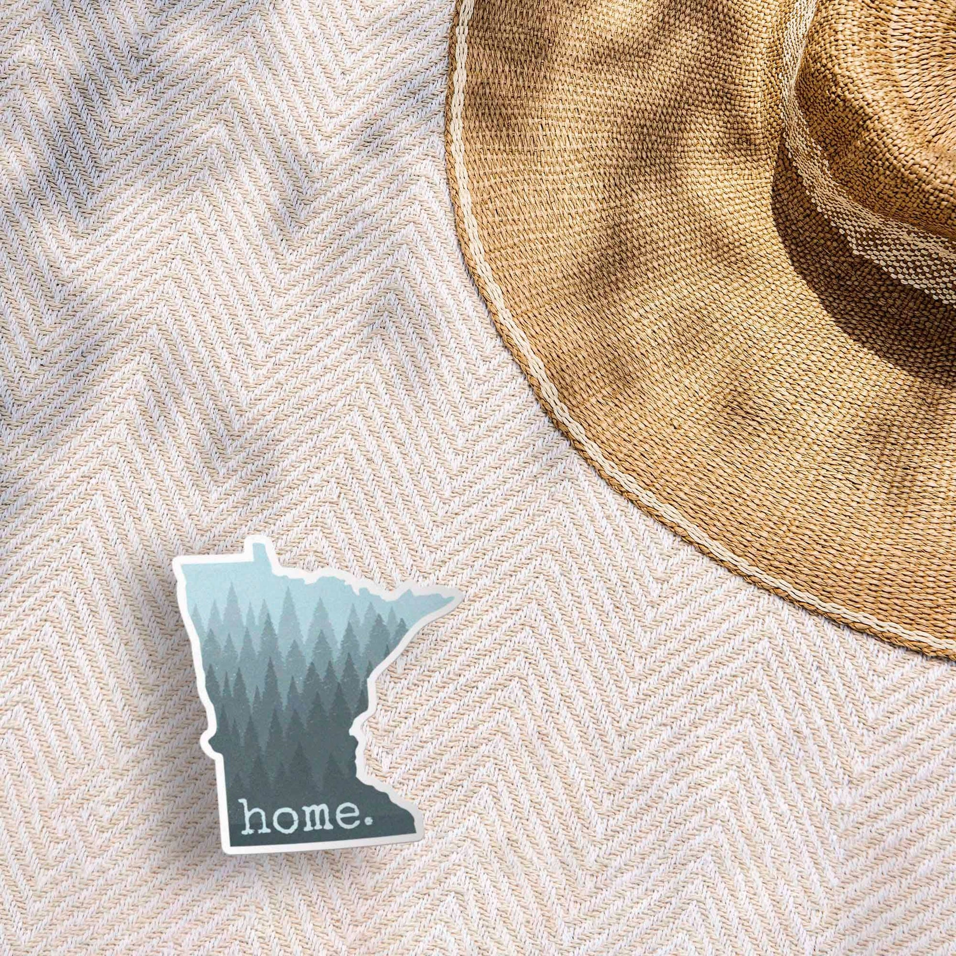Minnesota "Home" Sticker - Midwest Forest Nature Decals - Wander Together Outfitters
