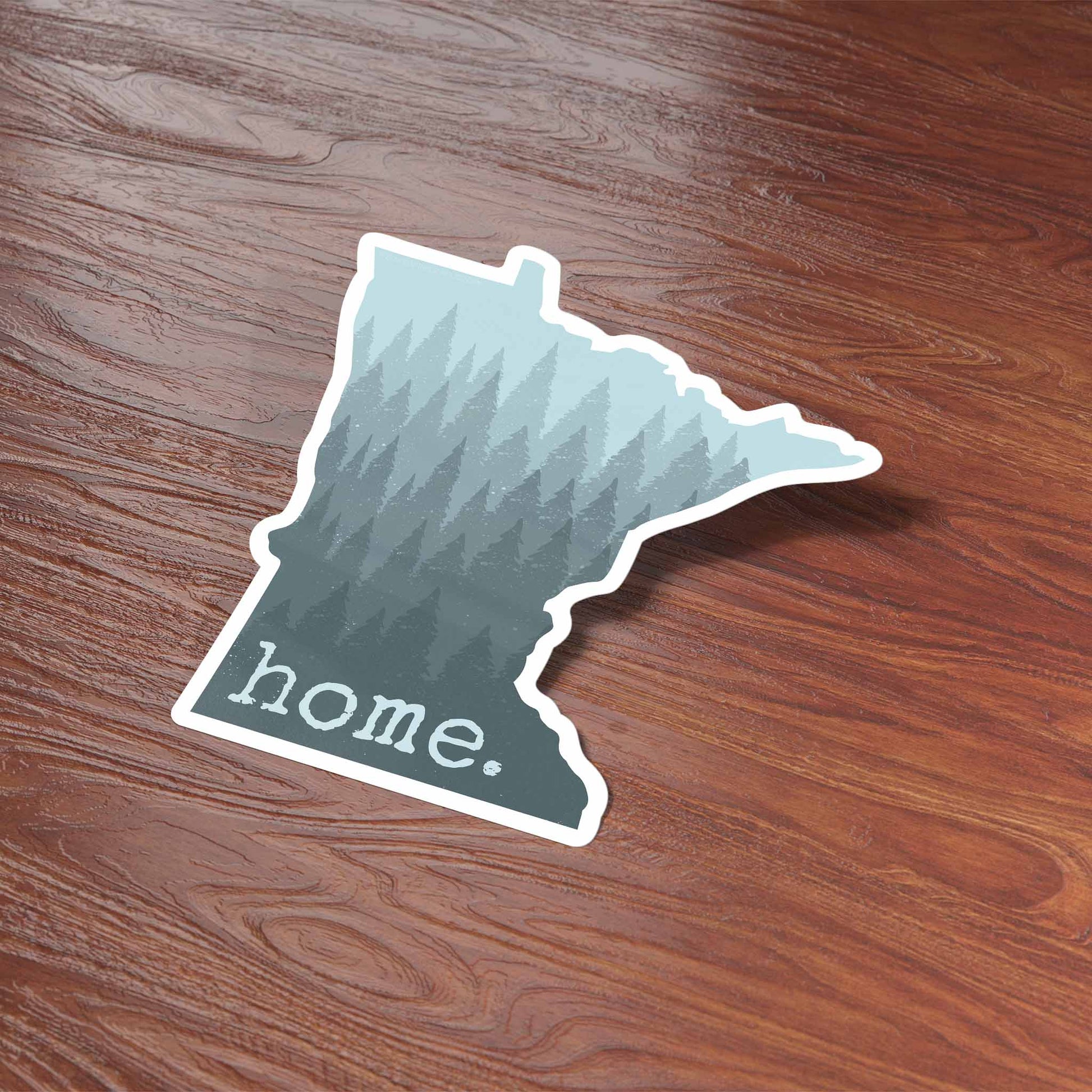 Minnesota "Home" Sticker - Midwest Forest Nature Decals - Wander Together Outfitters