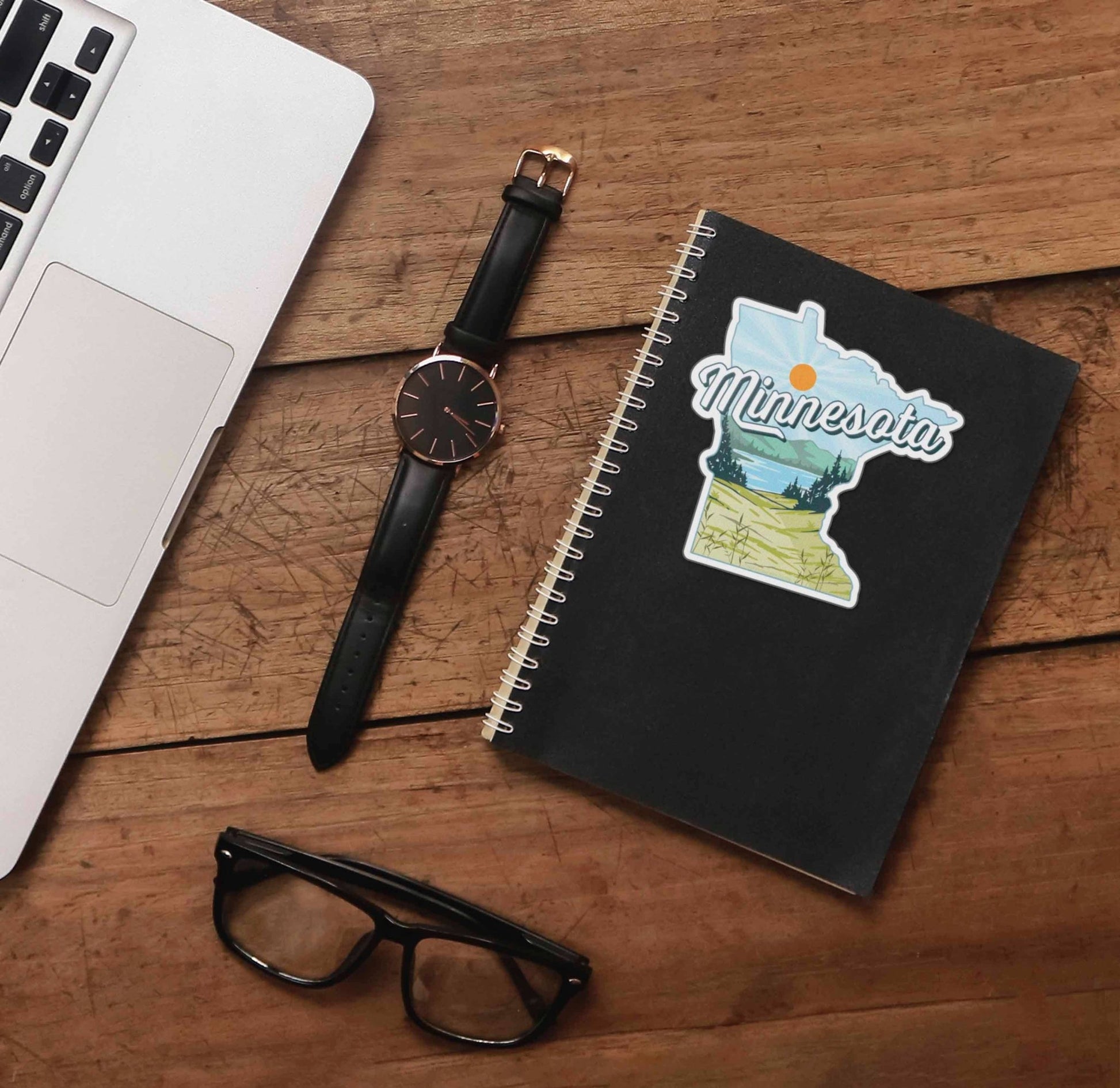 Minnesota Lakes Sticker - Wander Together Outfitters