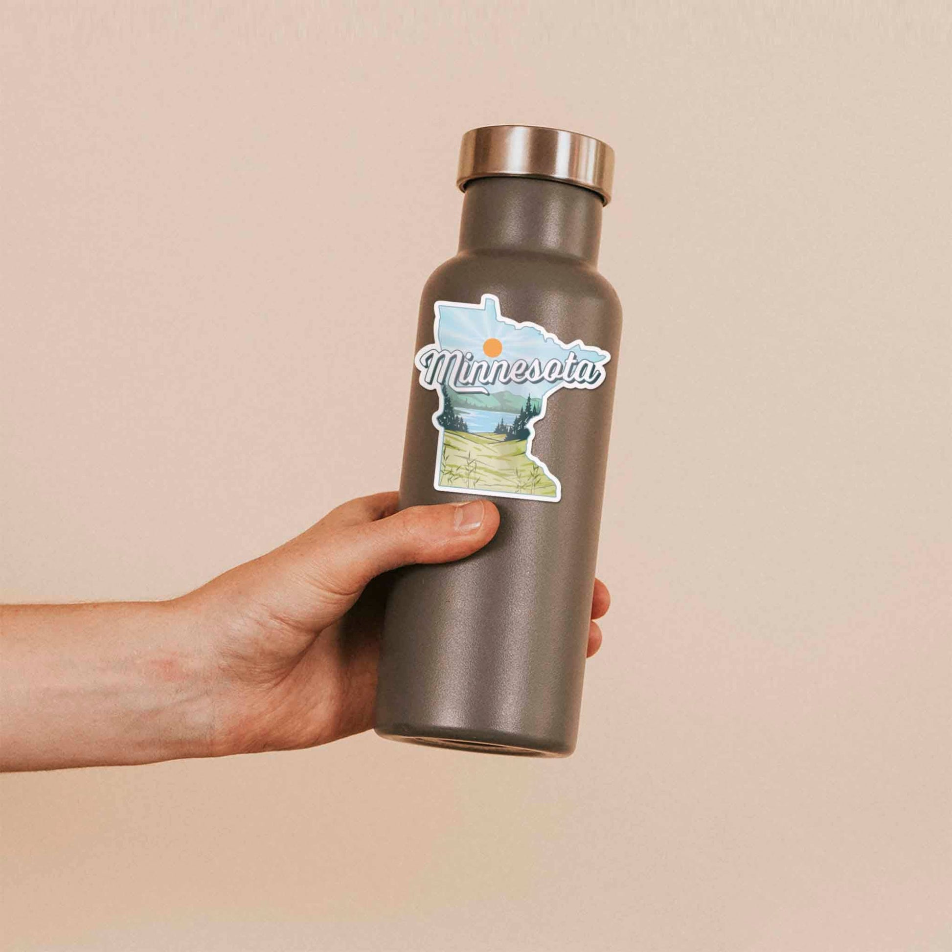 Minnesota Lakes Sticker - Wander Together Outfitters