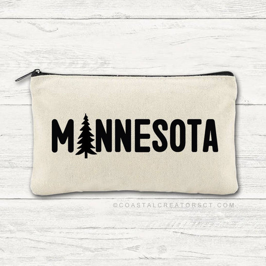Minnesota Multi - Purpose Canvas Travel Pouch - Wander Together Outfitters