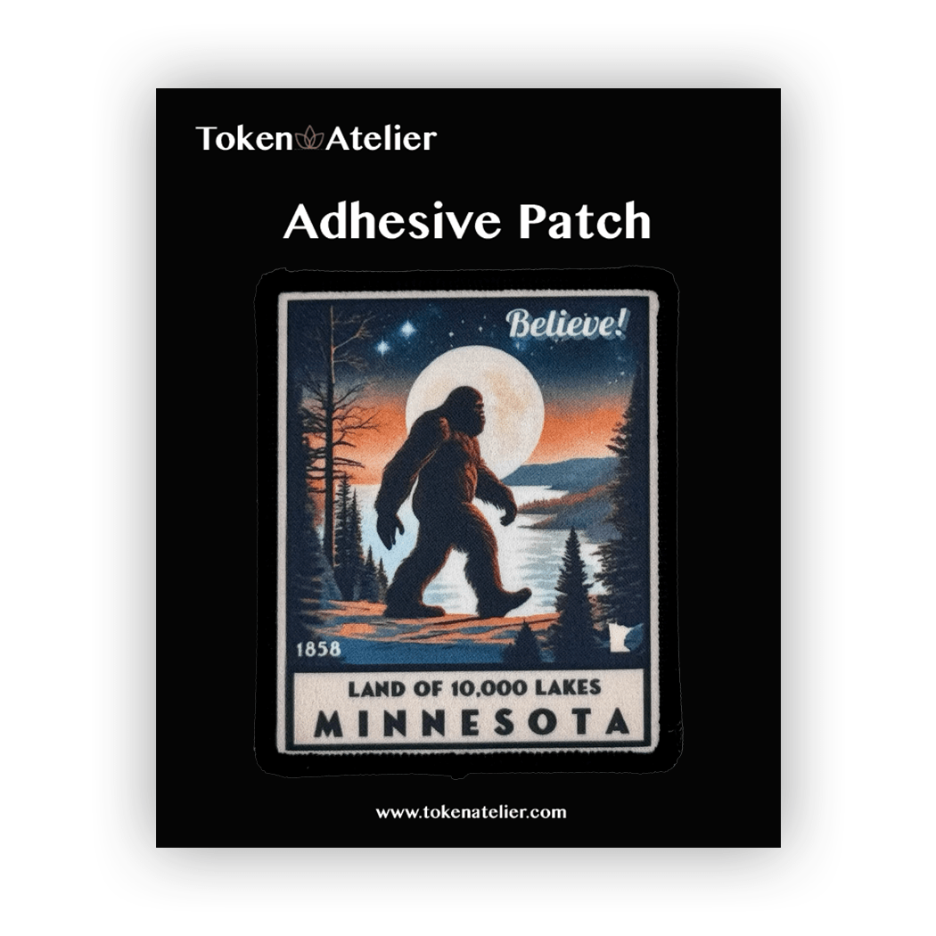 Minnesota Sasquatch Iron On Sublimation Patch  - Wander Together Outfitters