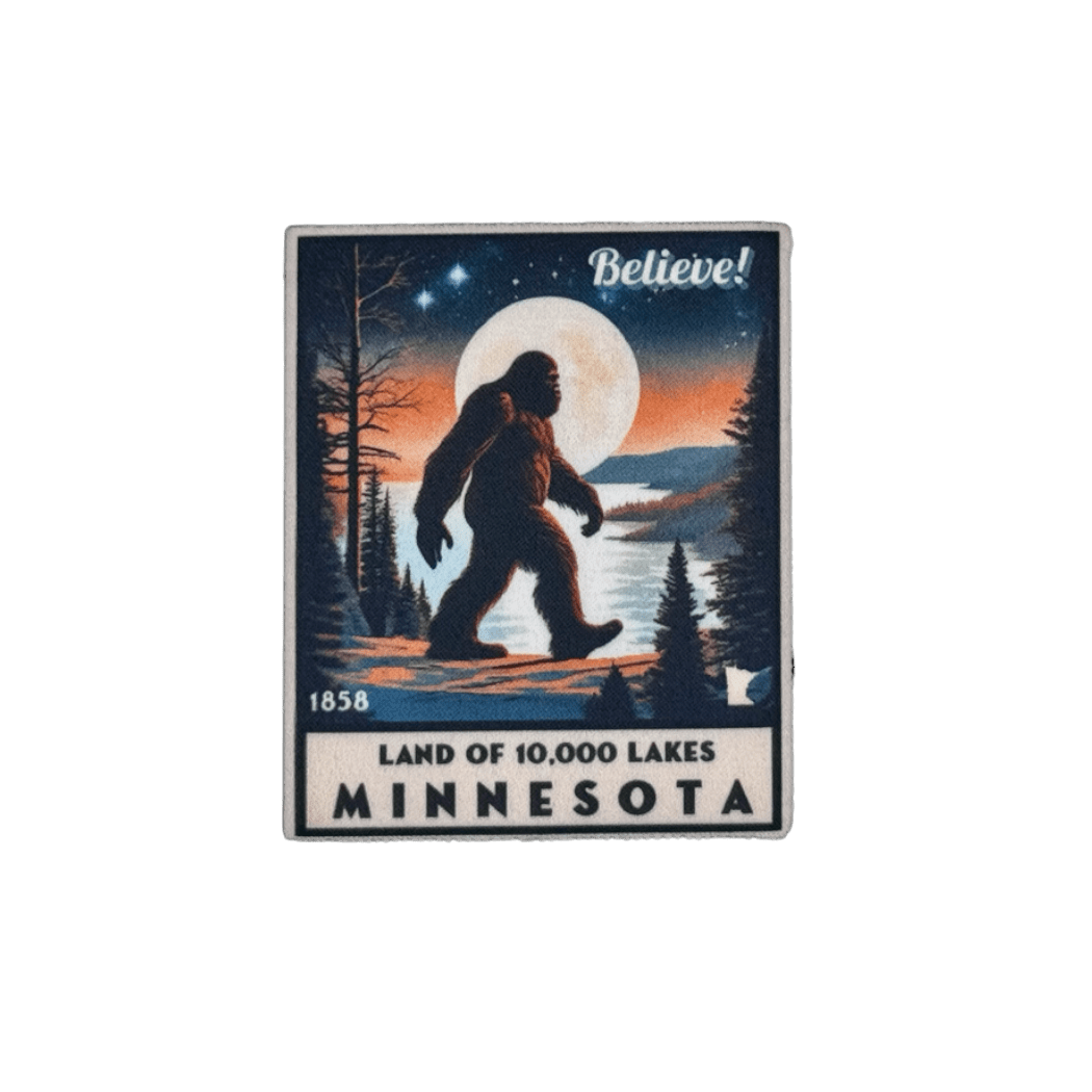 Minnesota Sasquatch Iron On Sublimation Patch  - Wander Together Outfitters