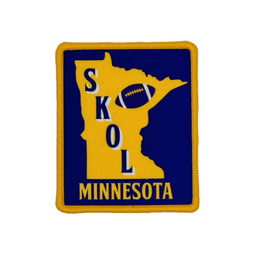 Minnesota SKOL Iron On Sublimation Patch  - Wander Together Outfitters