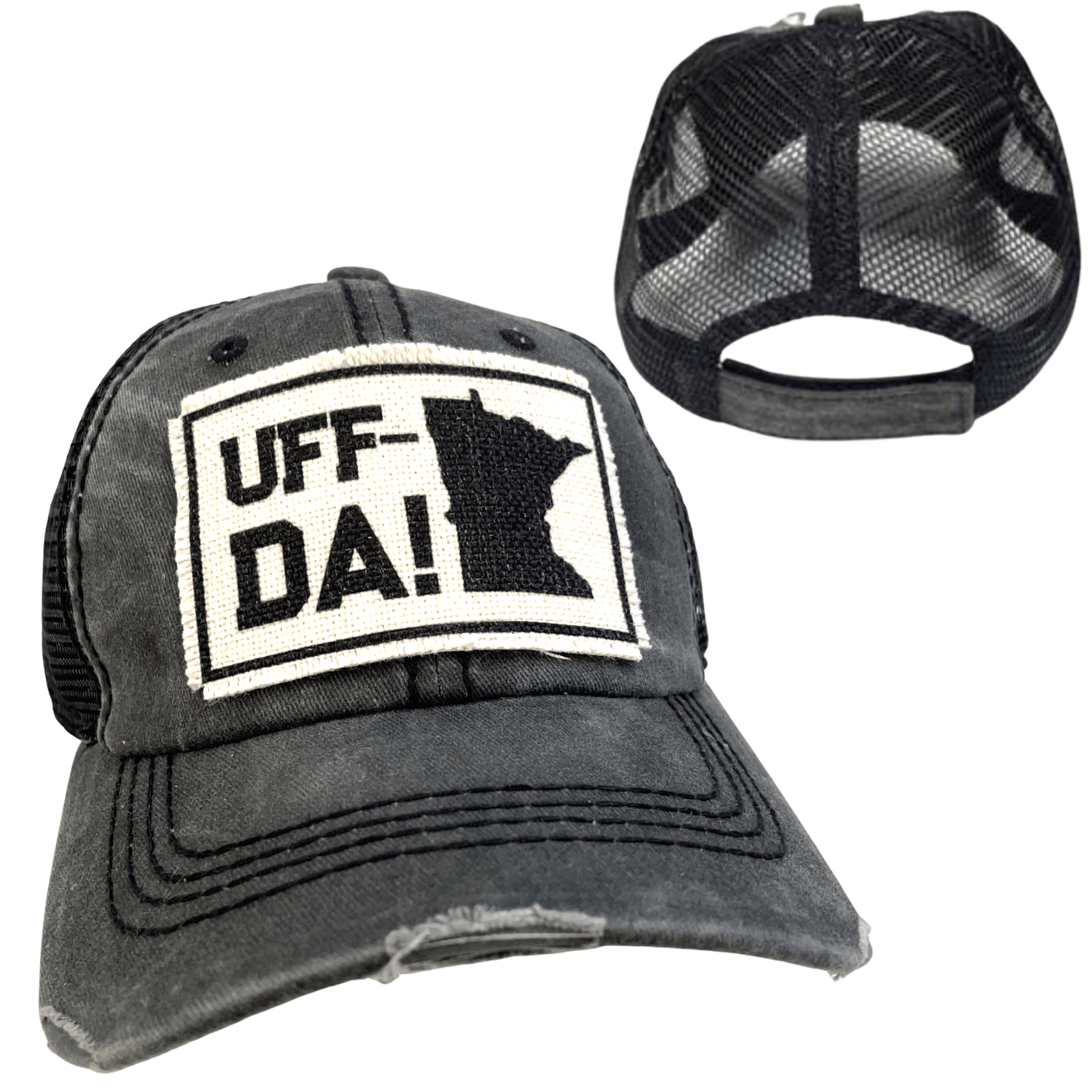 Minnesota "Uff Da!" Distressed Hat - Wander Together Outfitters