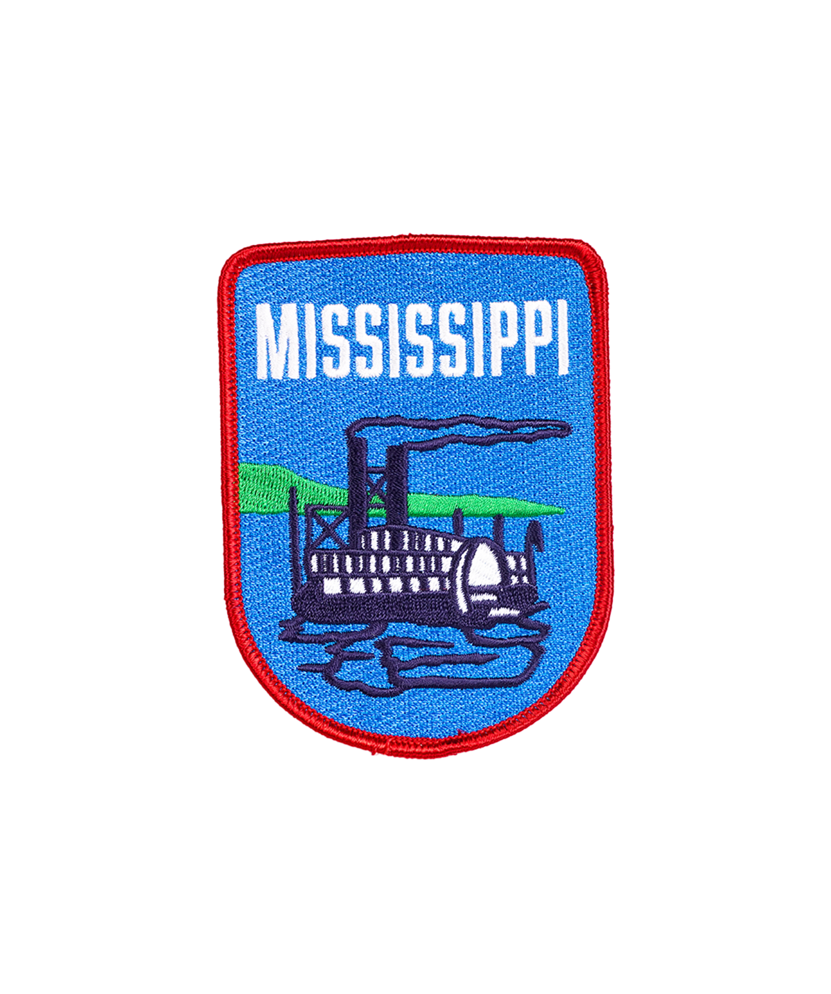 Mississippi Embroidered Patch - Wander Together Outfitters