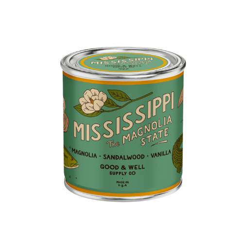 Mississippi State Candle (Juniper Berry, Cedar, Incense) - Wander Together Outfitters