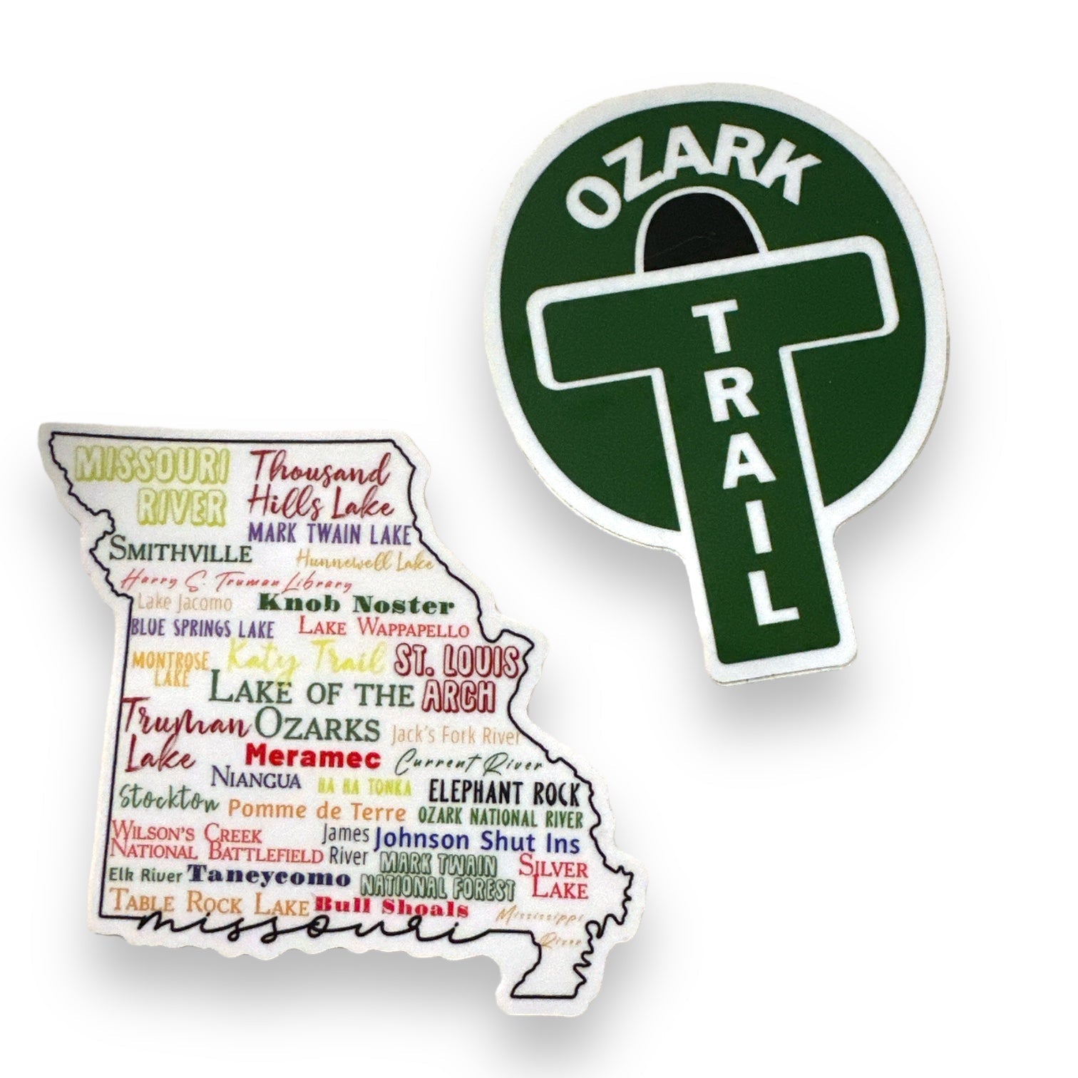 Missouri Recreation State Stickers - Wander Together Outfitters