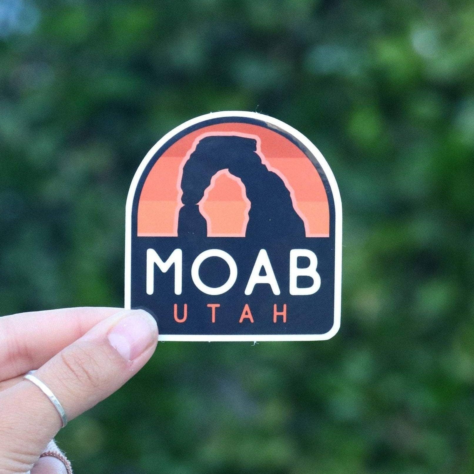 Moab Utah - Vinyl Sticker - Wander Together Outfitters