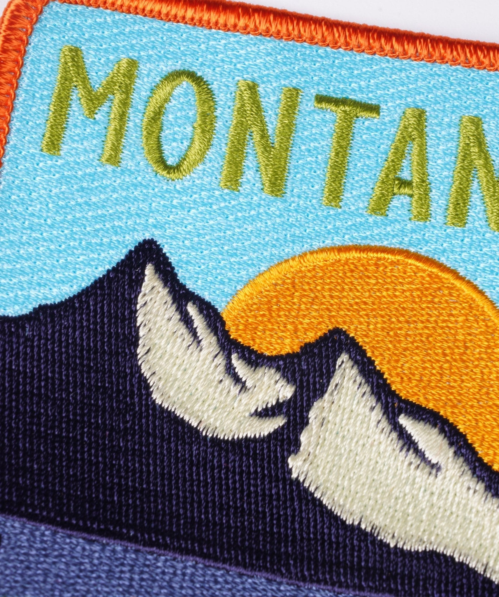 Montana Embroidered Patch - Wander Together Outfitters