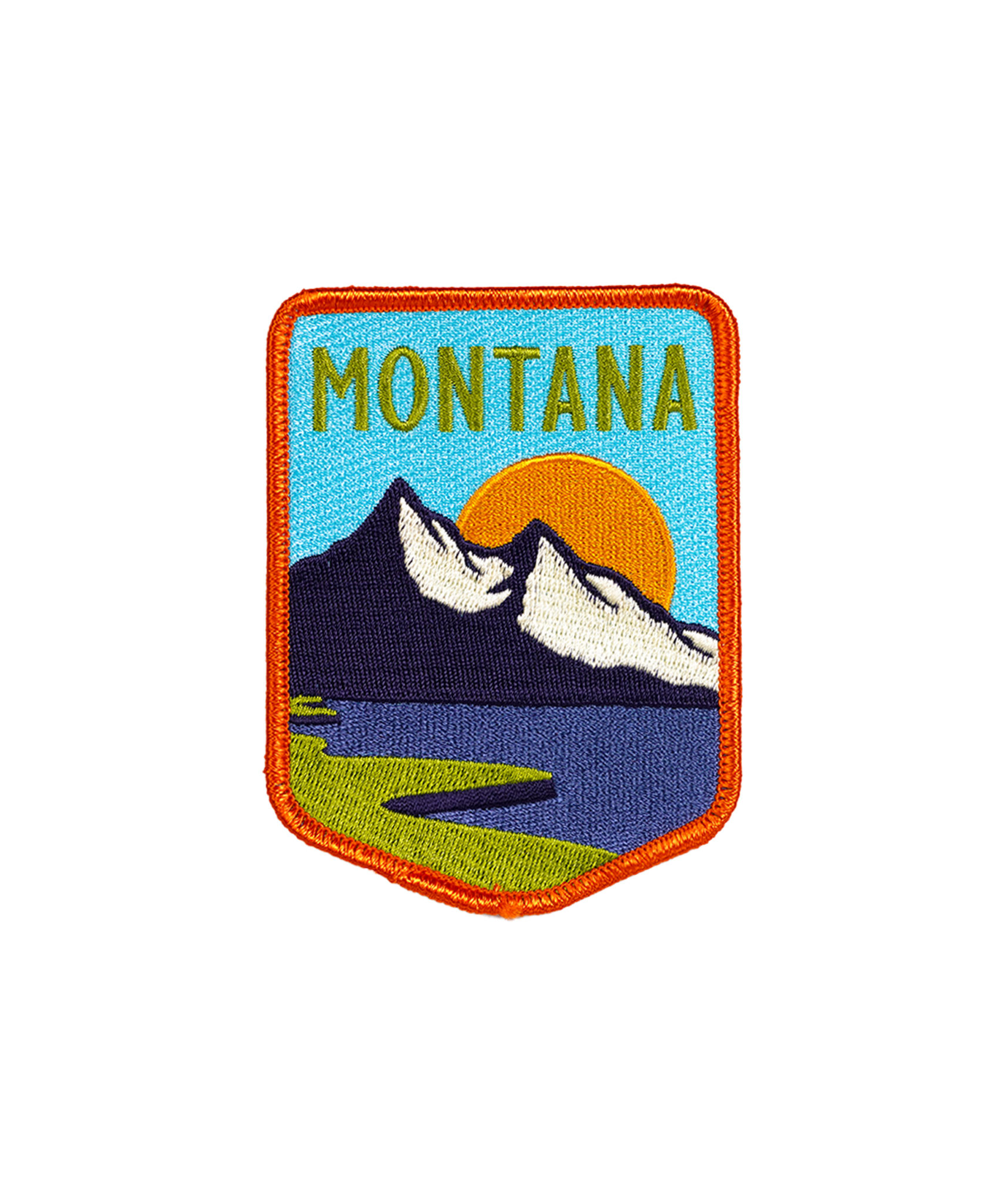 Montana Embroidered Patch - Wander Together Outfitters