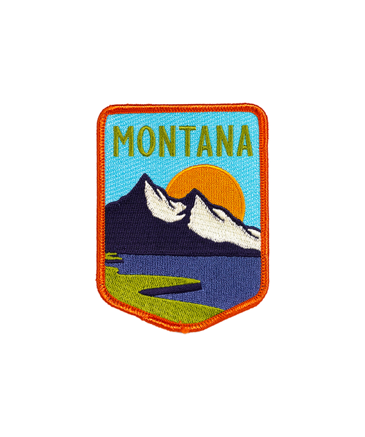 Montana Embroidered Patch - Wander Together Outfitters