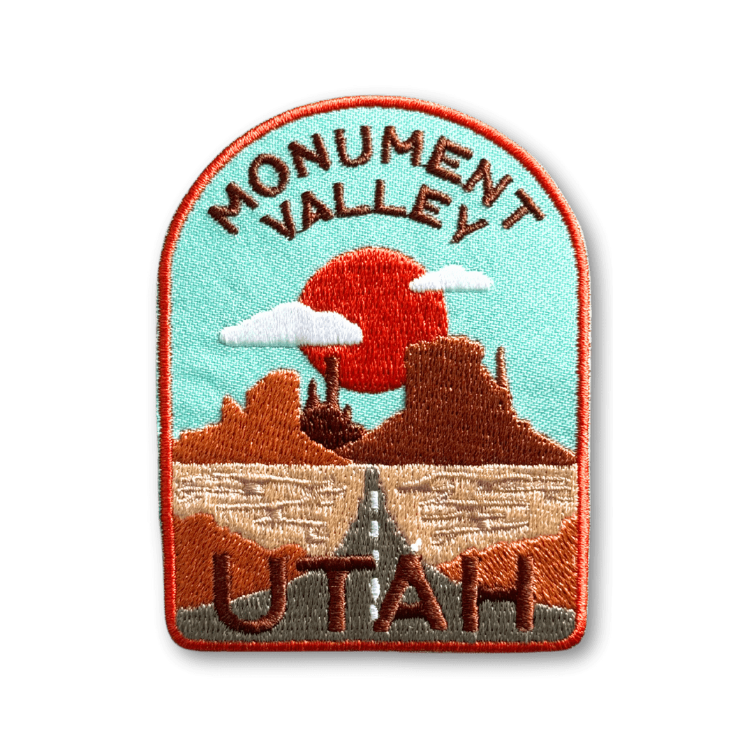 Monument Valley Iron On Patch - Wander Together Outfitters