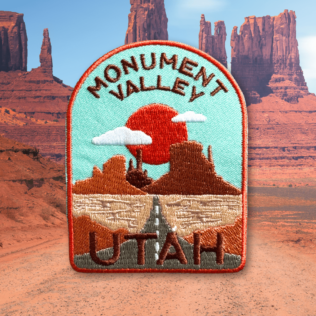 Monument Valley Iron On Patch - Wander Together Outfitters