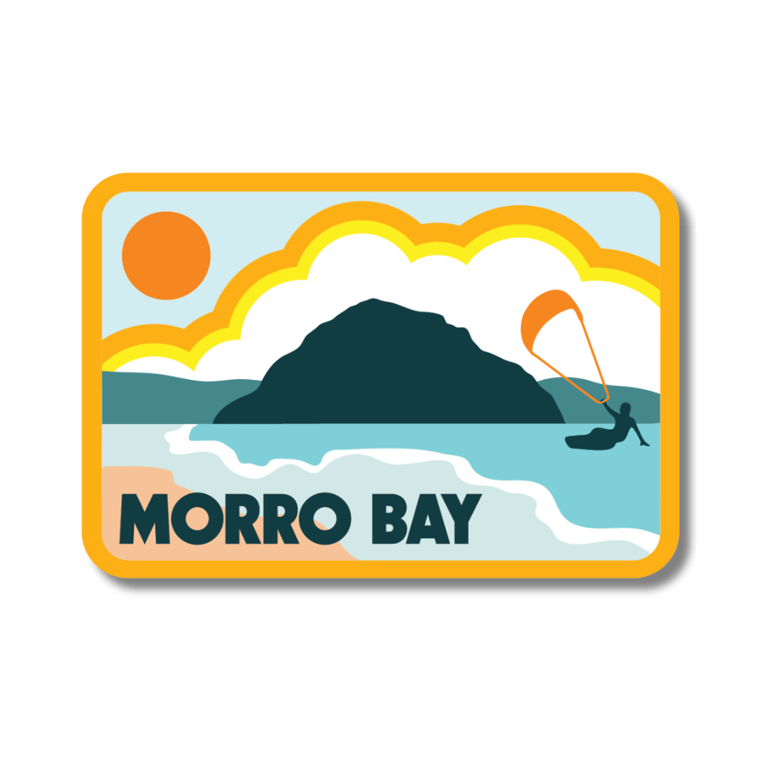Morro Bay Vinyl Waterproof Sticker - Wander Together Outfitters