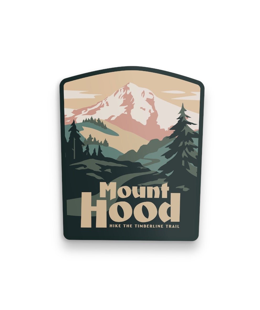 Mount Hood Sticker - Wander Together Outfitters