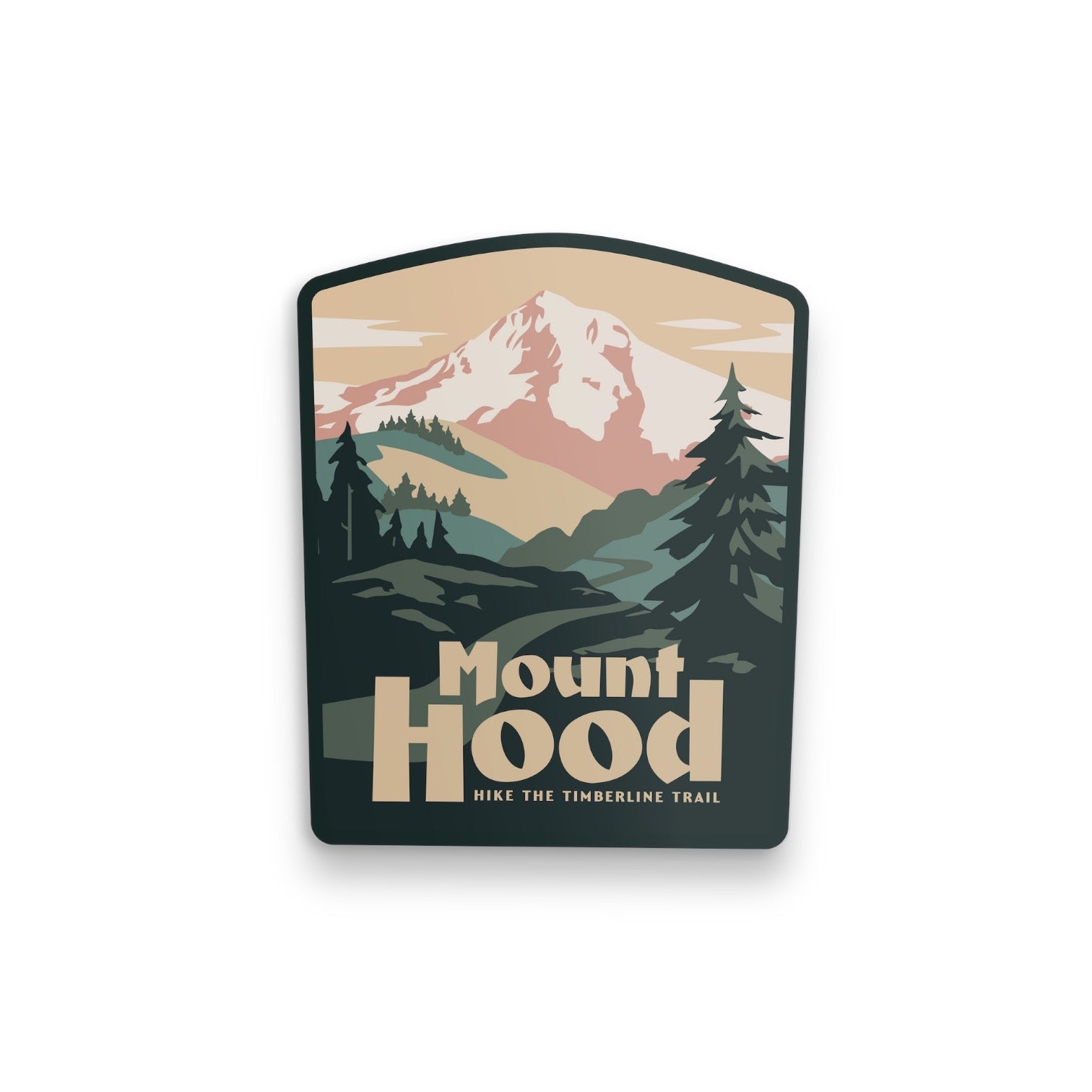 Mount Hood Sticker - Wander Together Outfitters