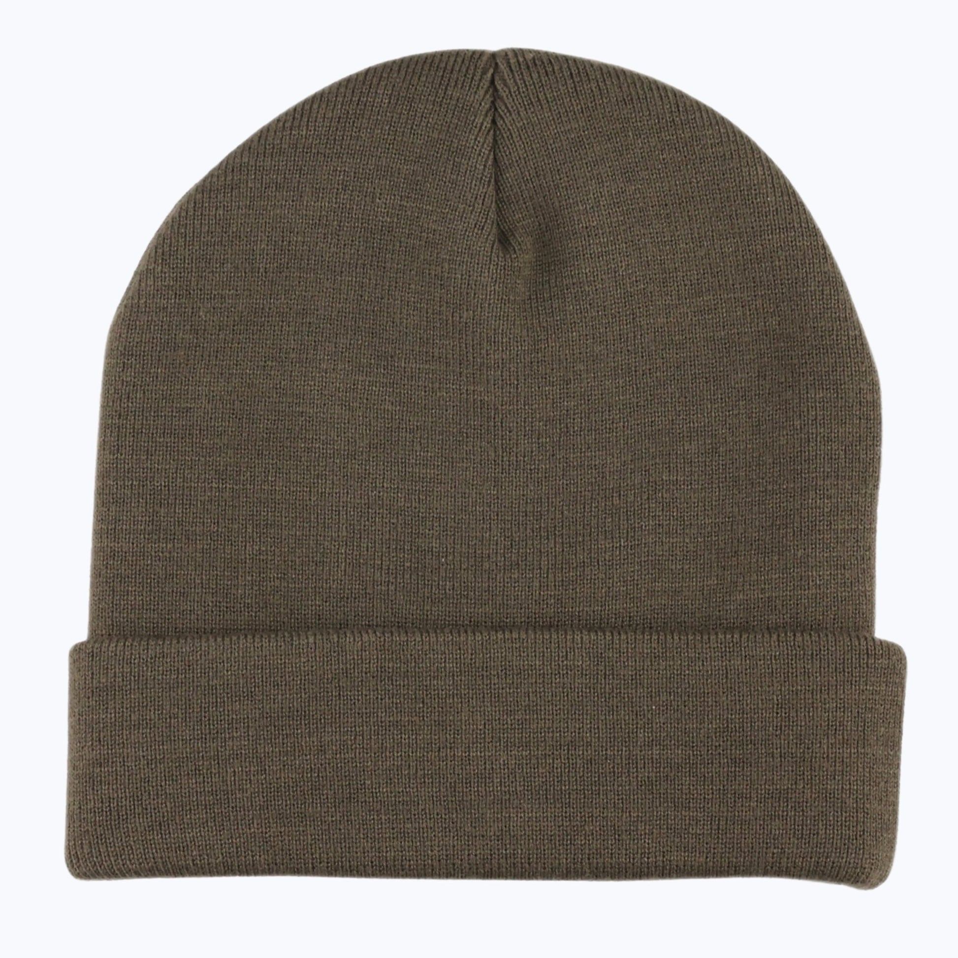 Mount Rainier Nat Park Patch Recycled Beanie - Olive - Wander Together Outfitters