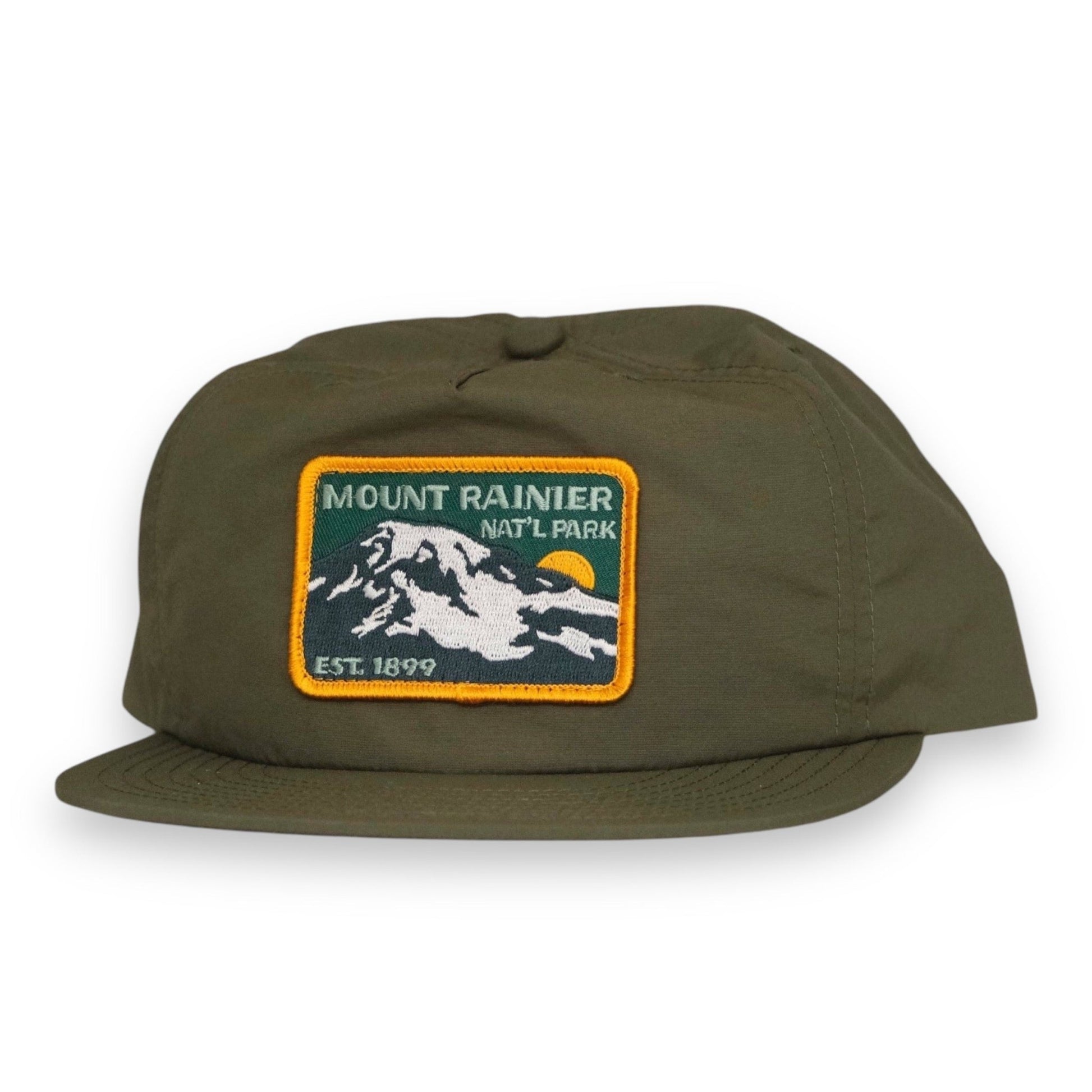 "Mount Rainier National Park Est 1899" Recycled Nylon Cap (SALE) - Wander Together Outfitters