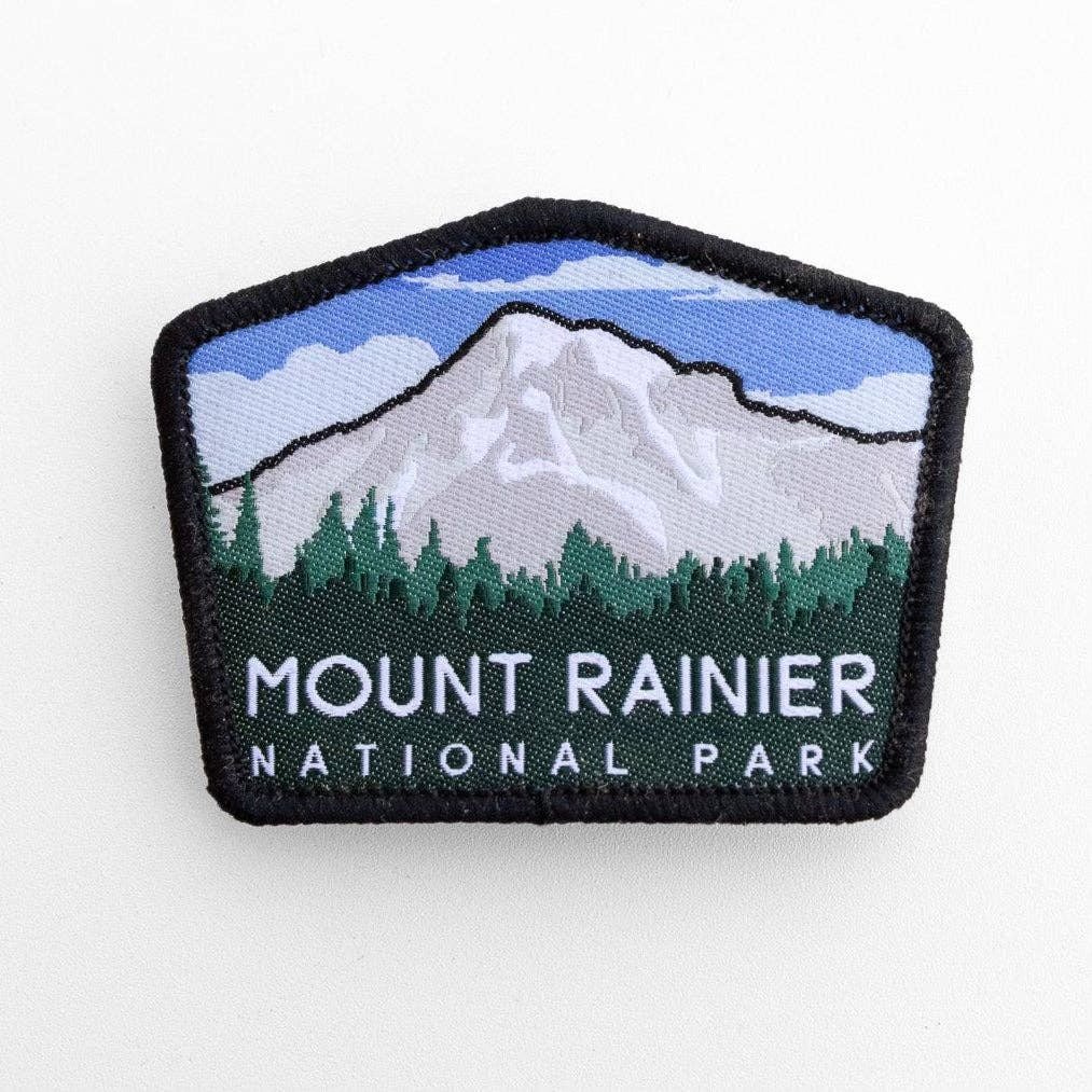 Mount Rainier National Park Woven Patch - Wander Together Outfitters