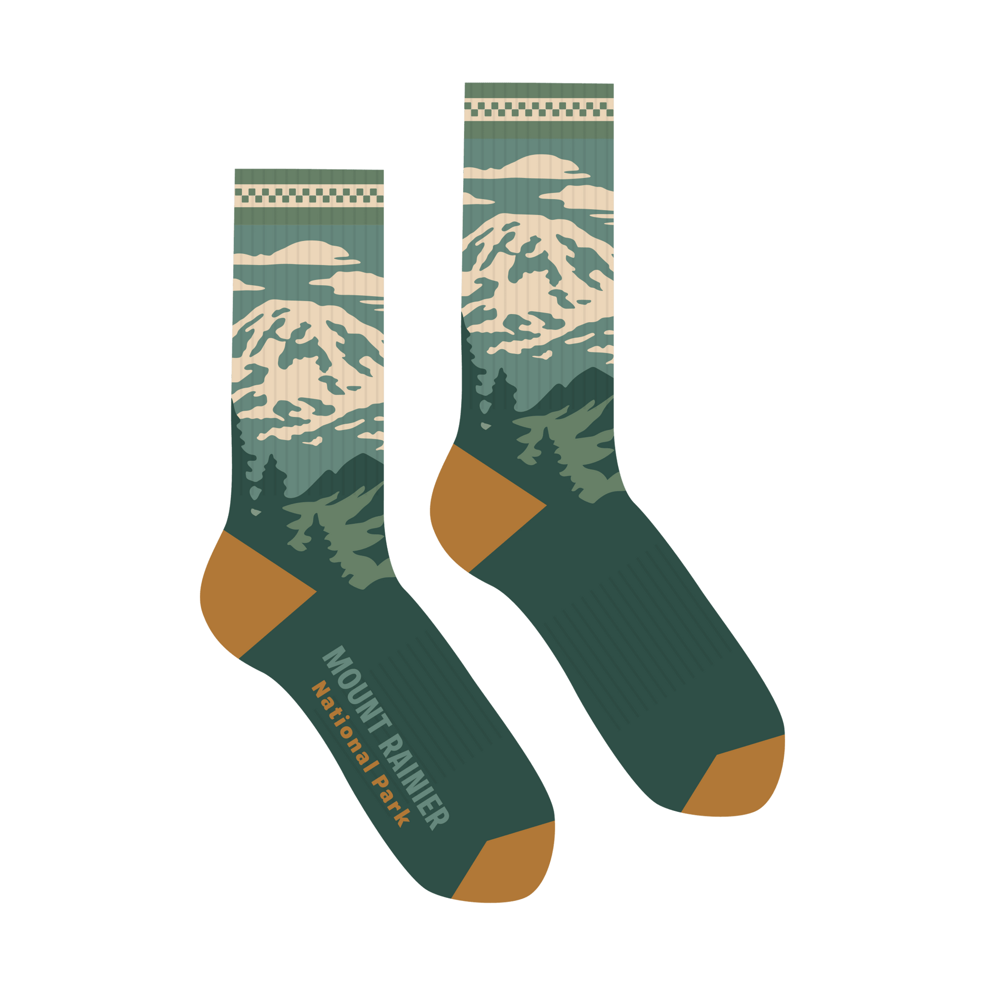 Mount Rainier Sock - Wander Together Outfitters