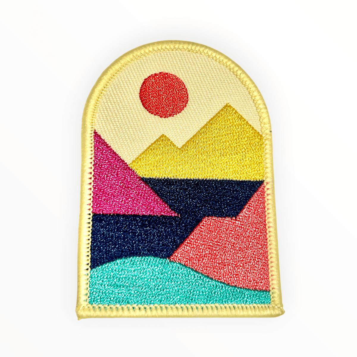 Mountain Arch Iron On Patch - Wander Together Outfitters