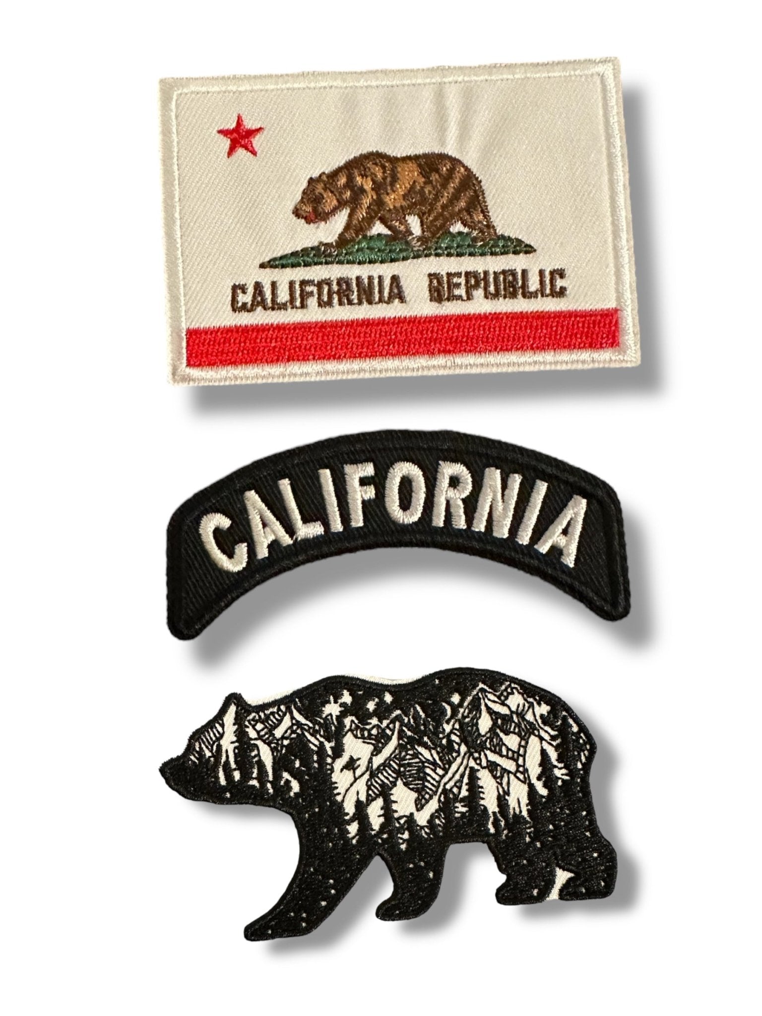 Mountain Bear Iron On Patches (Various Colors) - Wander Together Outfitters