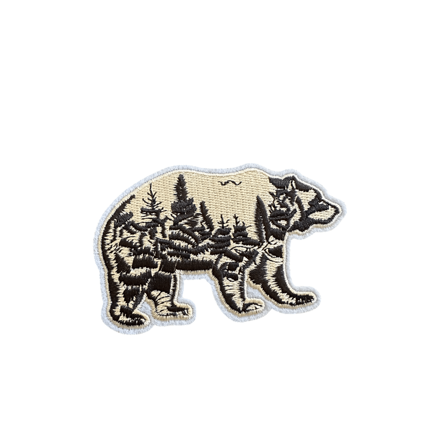 Mountain Bear Iron On Patches (Various Colors) - Wander Together Outfitters