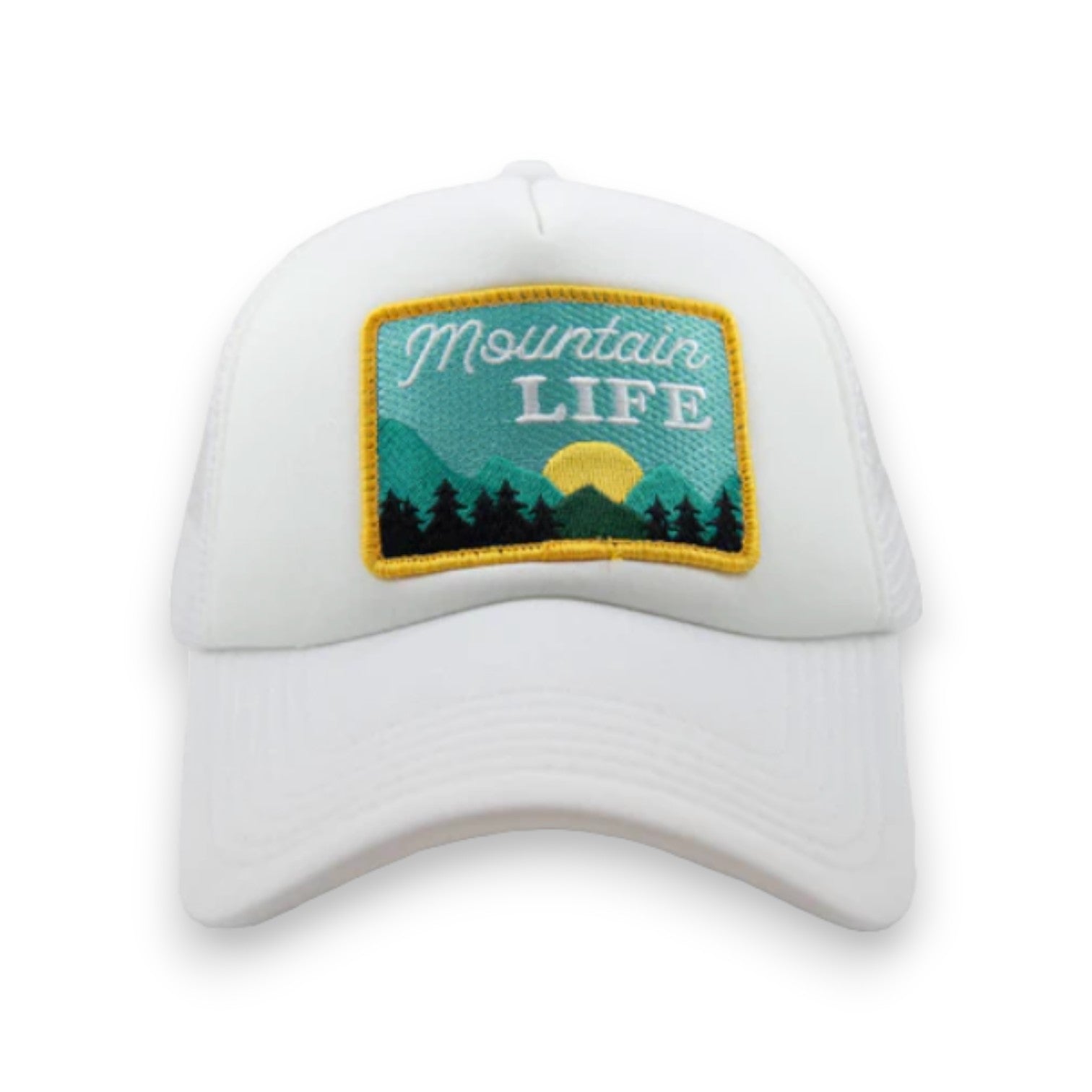 “Mountain Life” Foam Unisex Trucker Hats (Various Colors) - Wander Together Outfitters