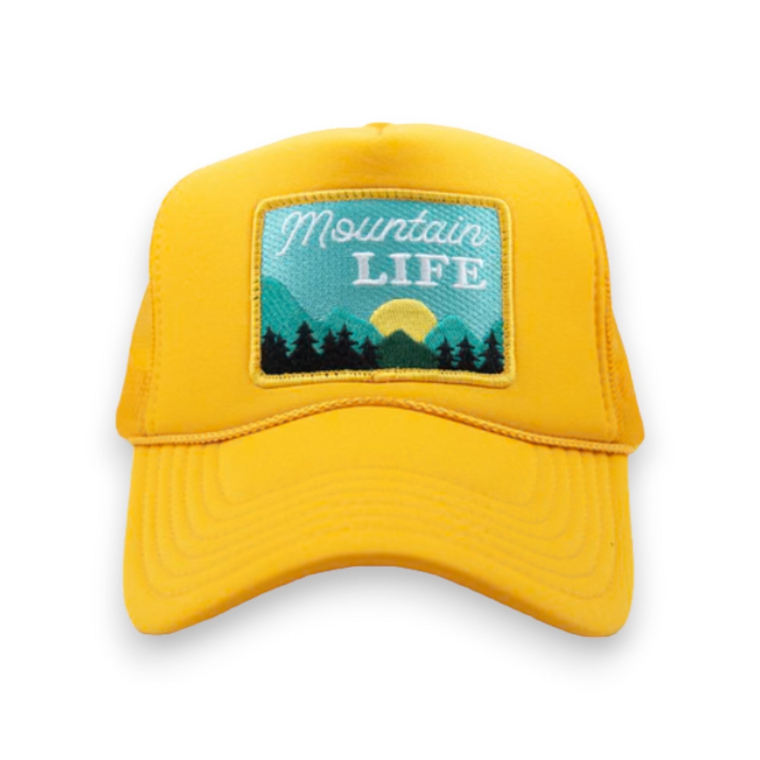 “Mountain Life” Foam Unisex Trucker Hats (Various Colors) - Wander Together Outfitters