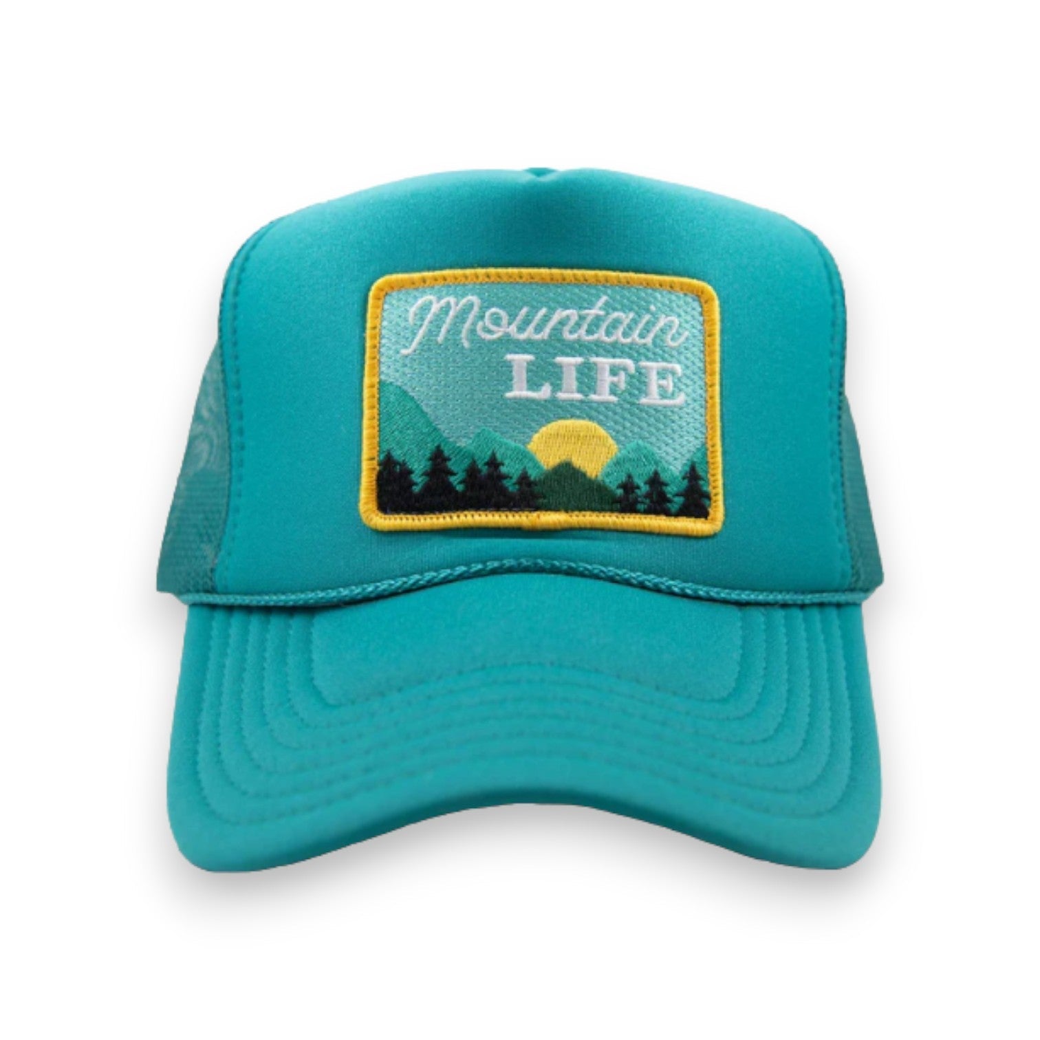 “Mountain Life” Foam Unisex Trucker Hats (Various Colors) - Wander Together Outfitters