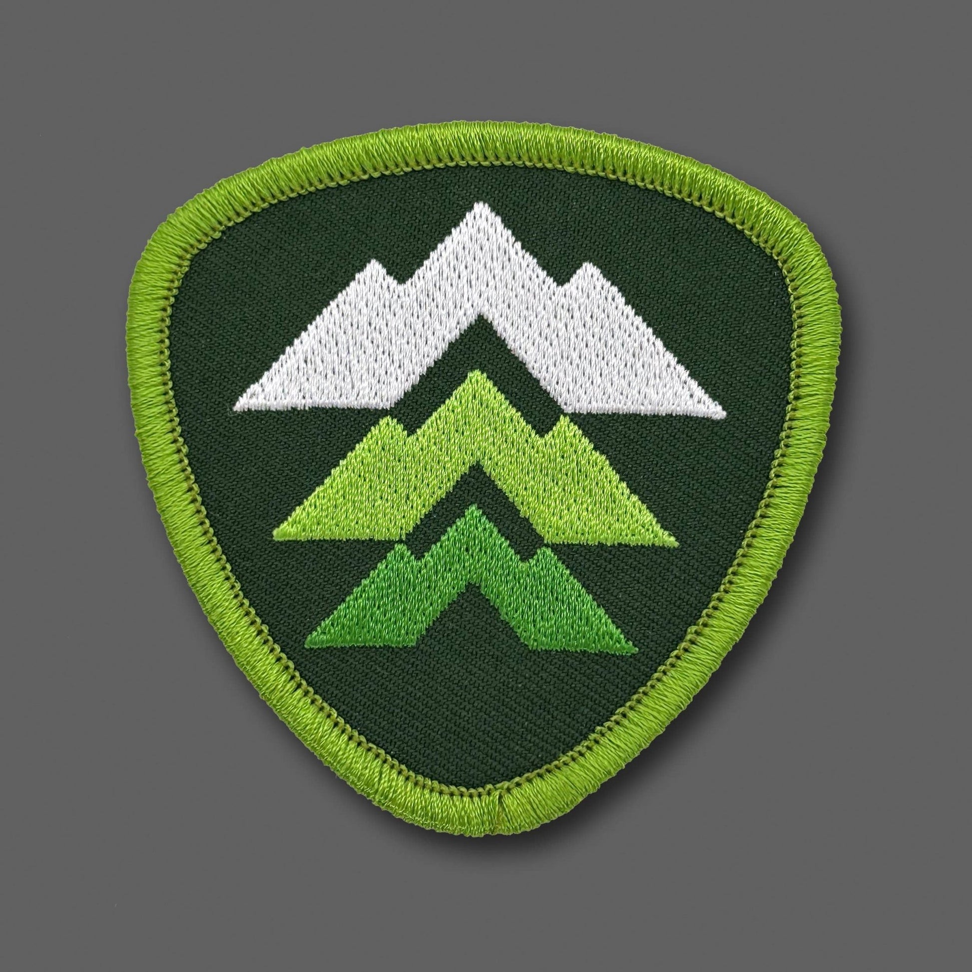 Mountain Multiplier Iron On Embroidered Patch - Wander Together Outfitters