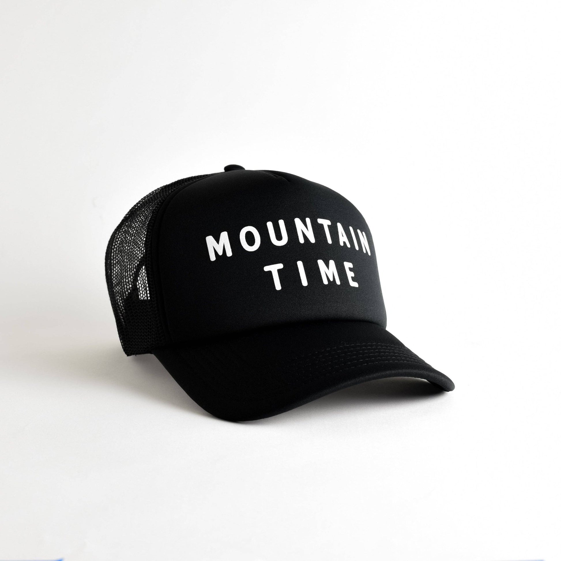 "Mountain Time" Recycled Foam Trucker Hat - Wander Together Outfitters