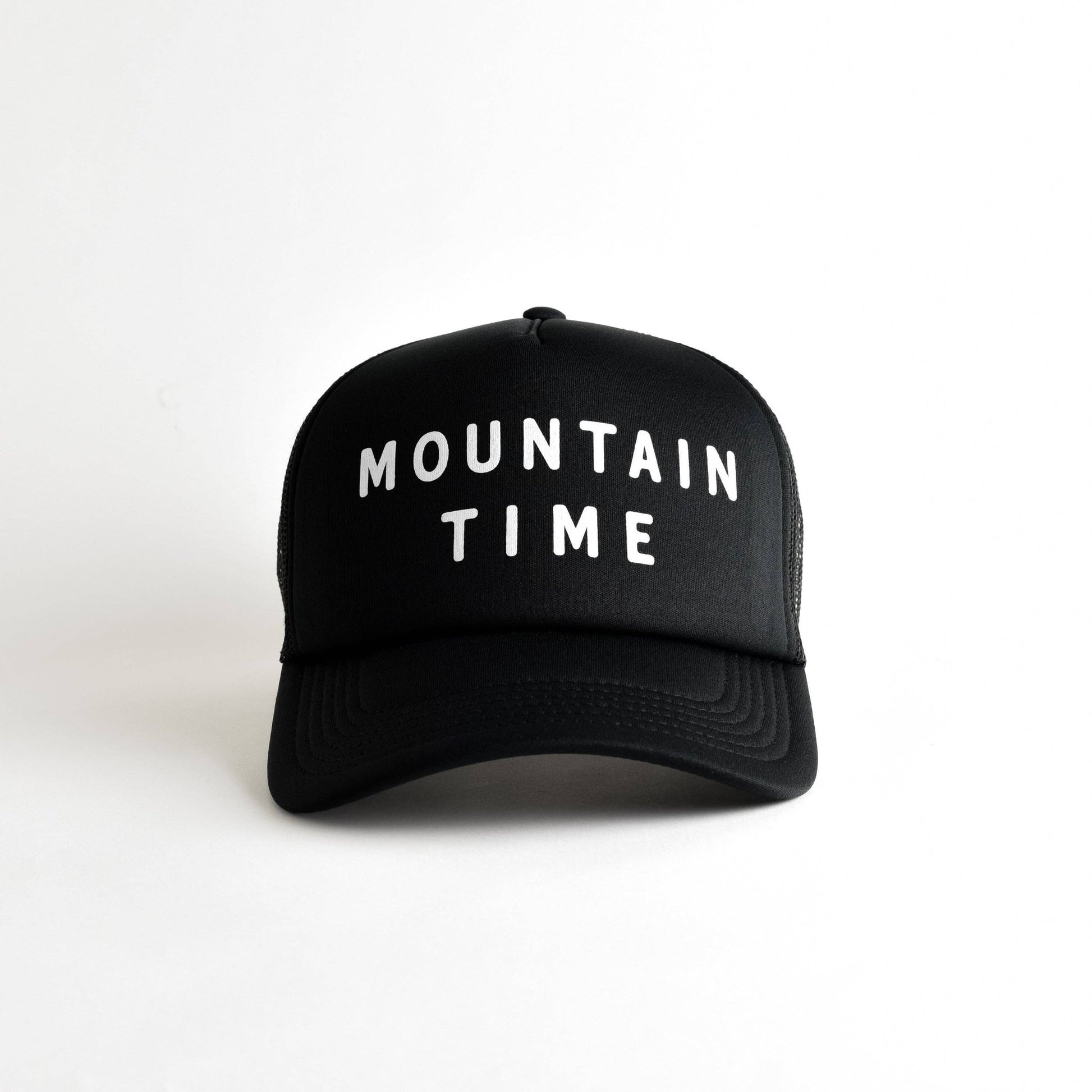 "Mountain Time" Recycled Foam Trucker Hat - Wander Together Outfitters