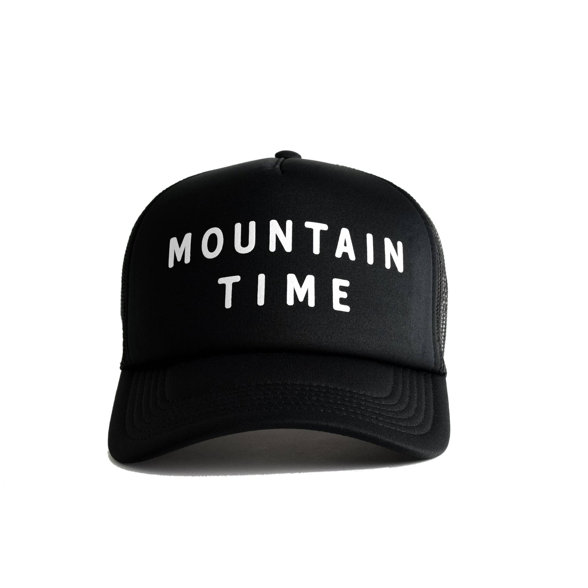 "Mountain Time" Recycled Foam Trucker Hat - Wander Together Outfitters