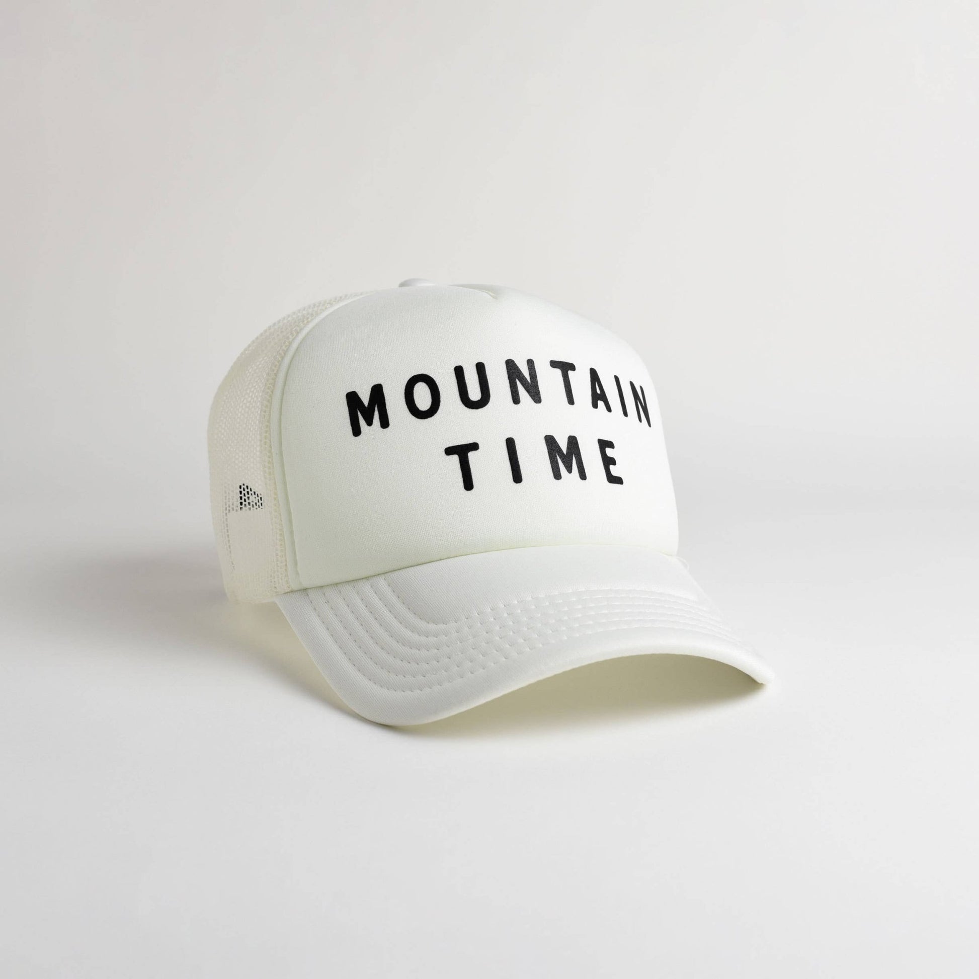 "Mountain Time" Recycled Foam Trucker Hat - Wander Together Outfitters