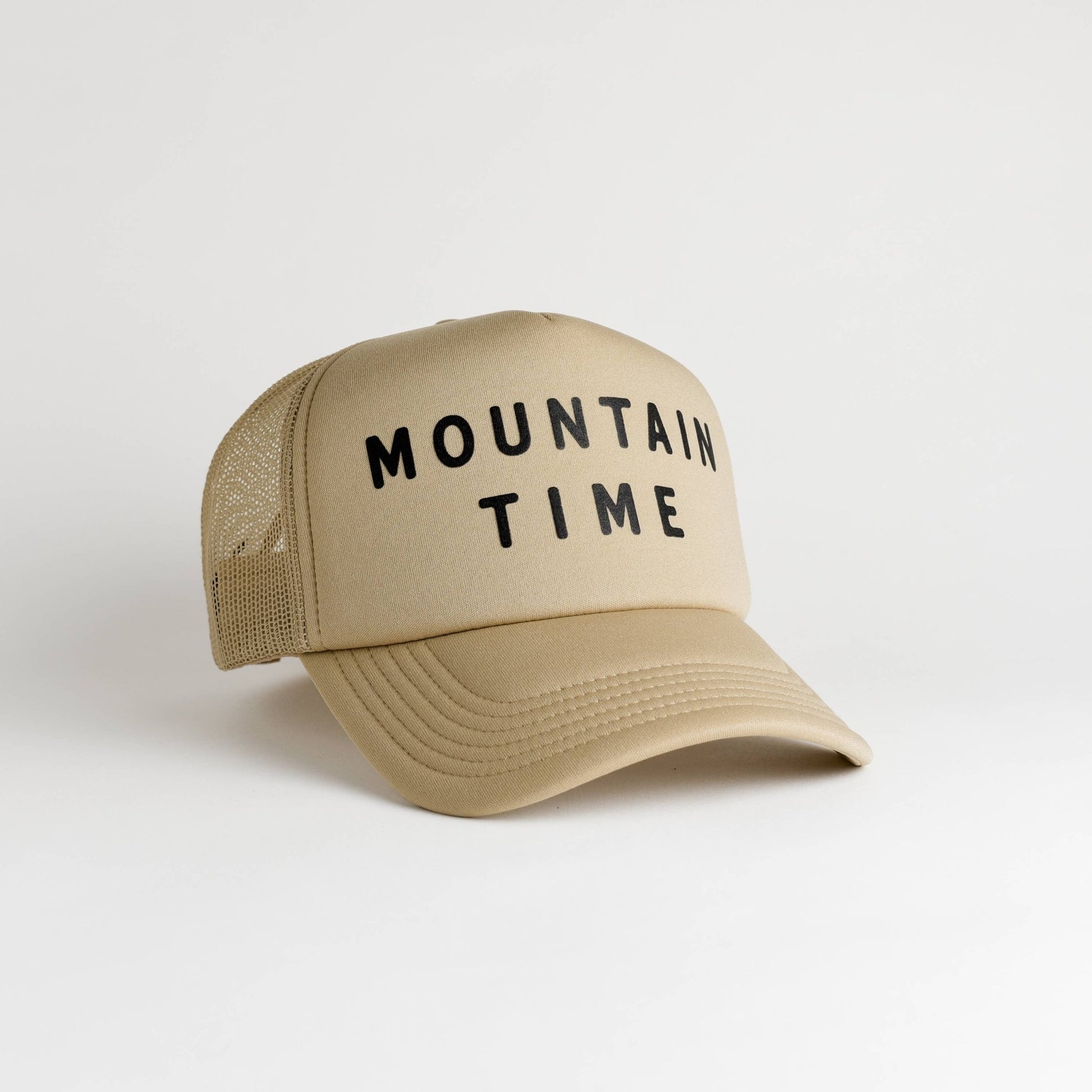 "Mountain Time" Recycled Foam Trucker Hat - Wander Together Outfitters