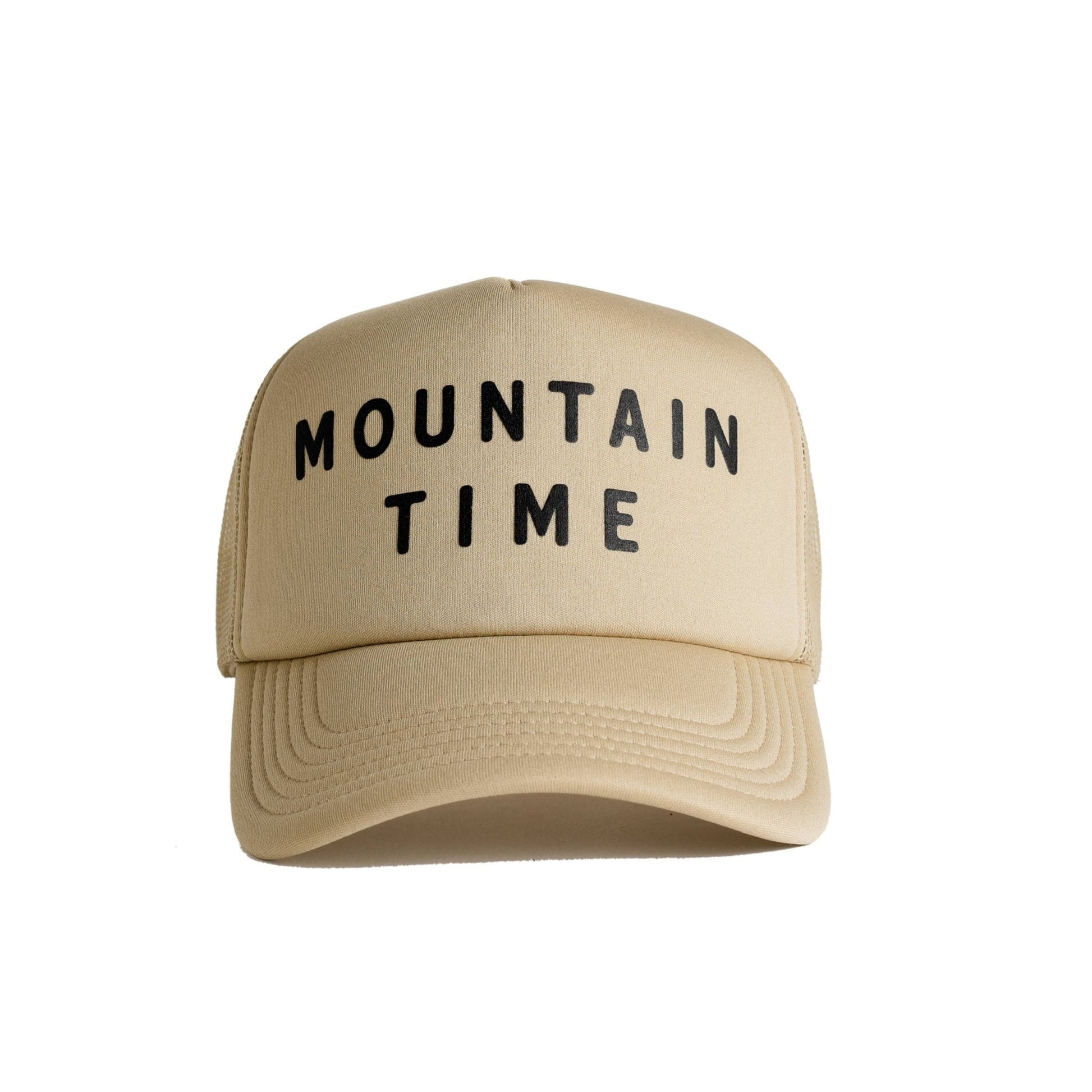 "Mountain Time" Recycled Foam Trucker Hat - Wander Together Outfitters