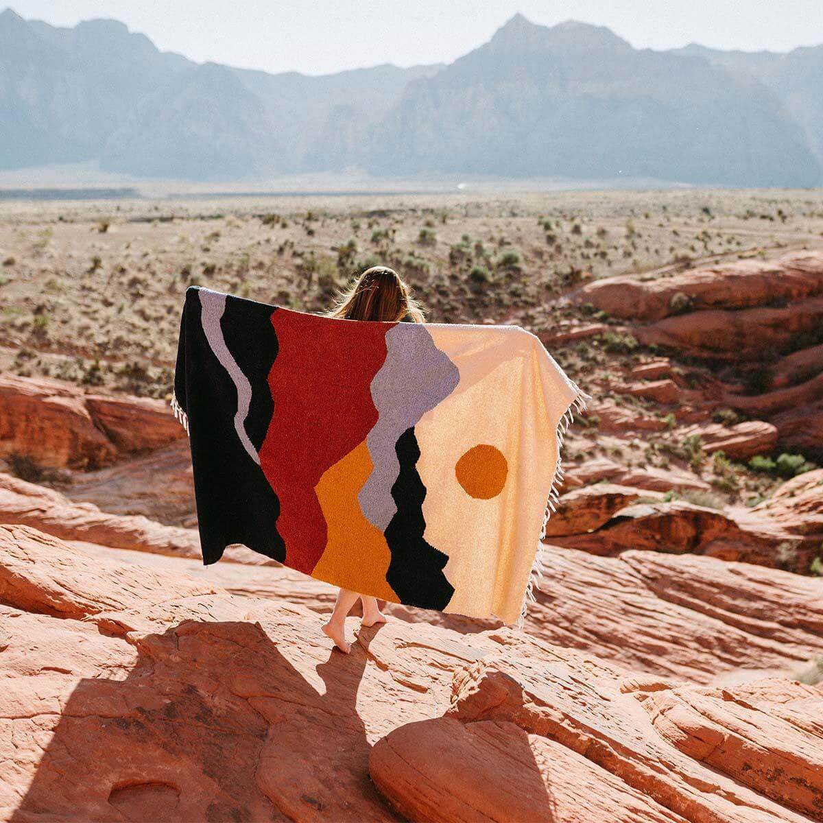 Mountains Blanket - Wander Together Outfitters