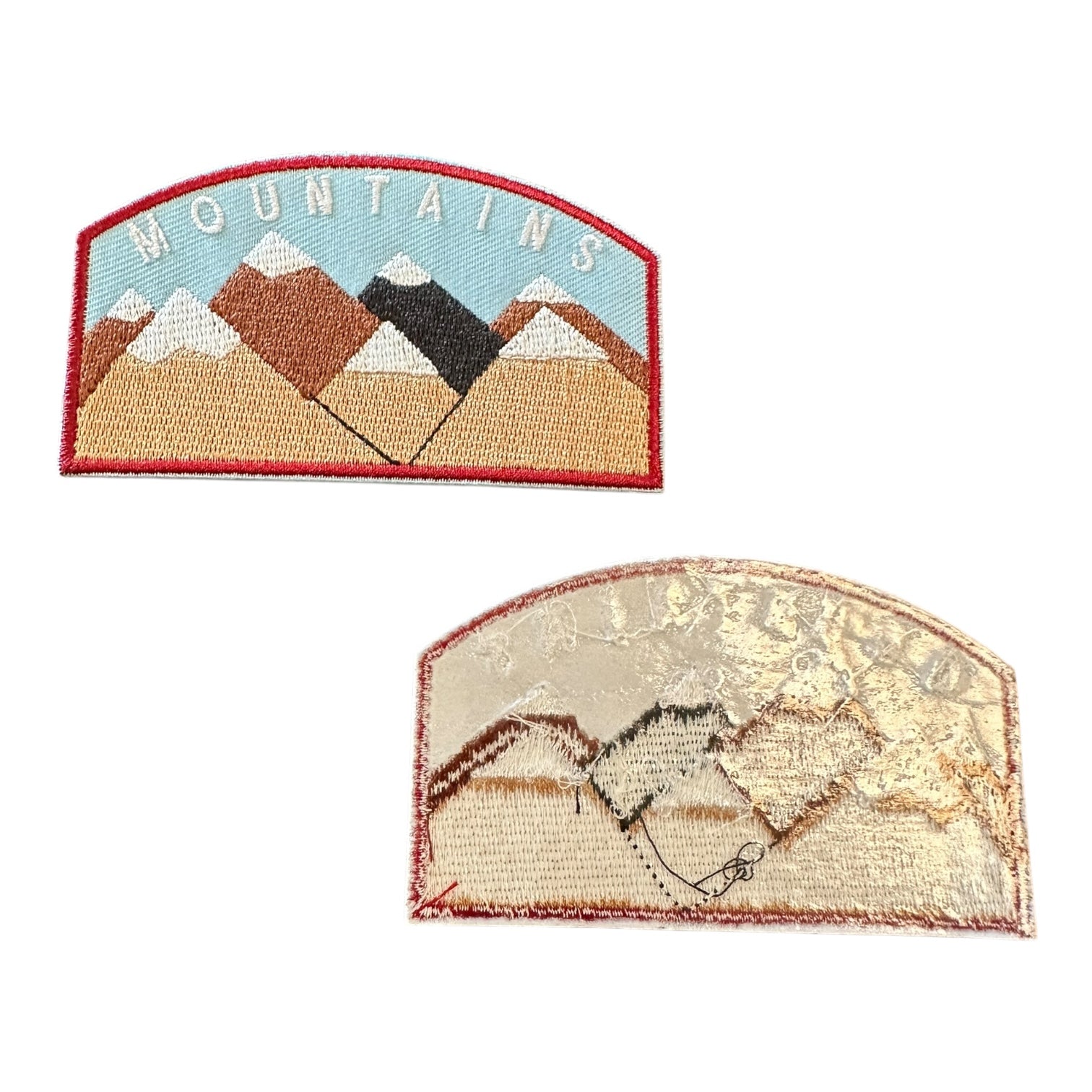 “Mountains” Iron On Patch - Wander Together Outfitters