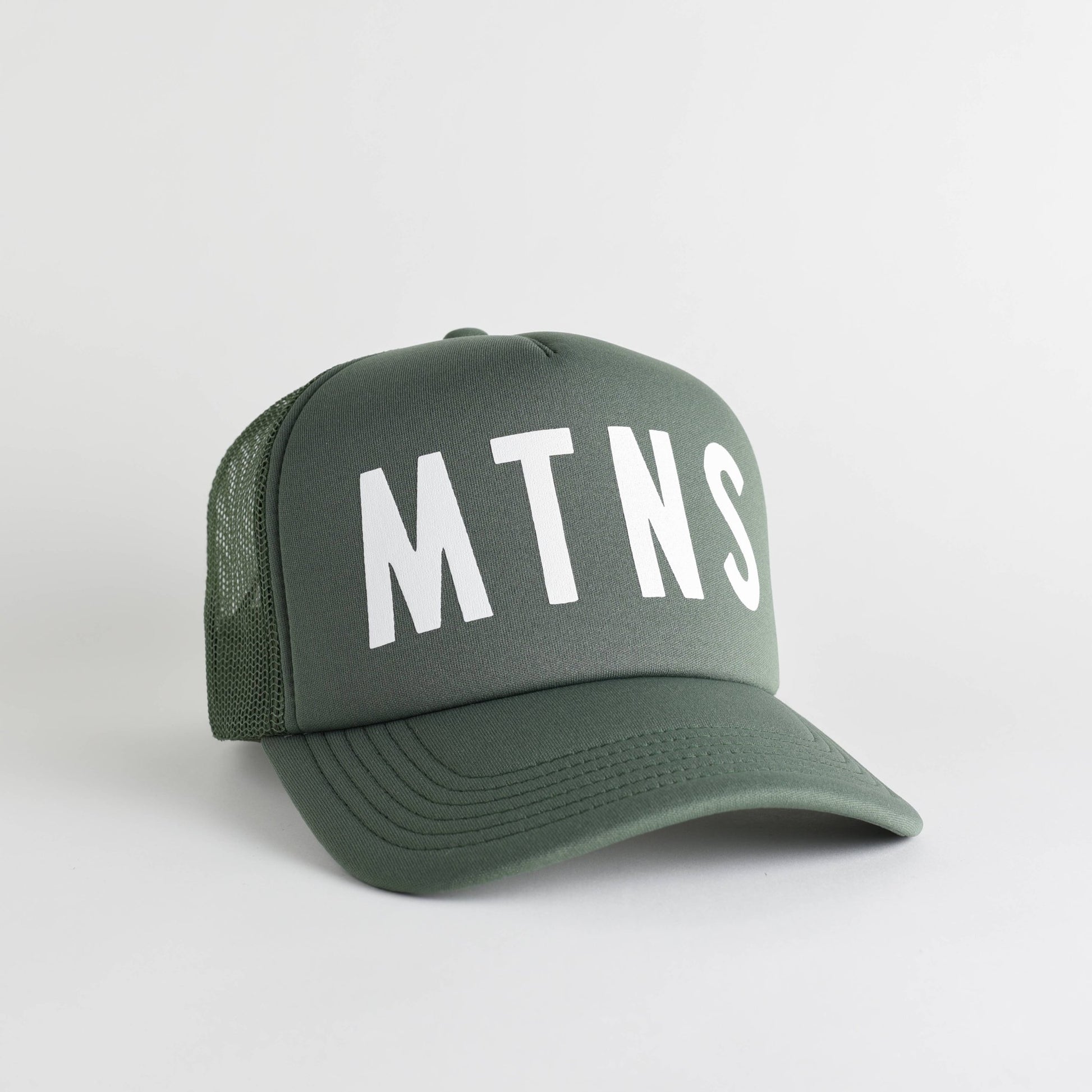 "MTNS" Recycled Foam Trucker Hat - Wander Together Outfitters
