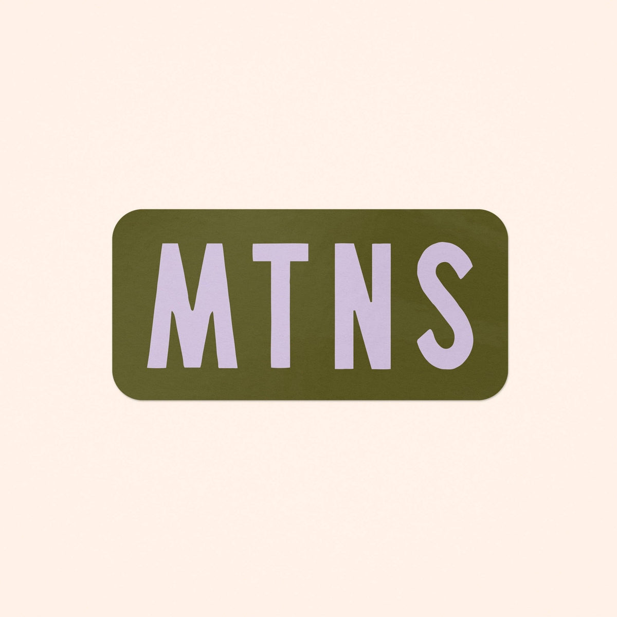 "MTNS" Vinyl Sticker - Wander Together Outfitters