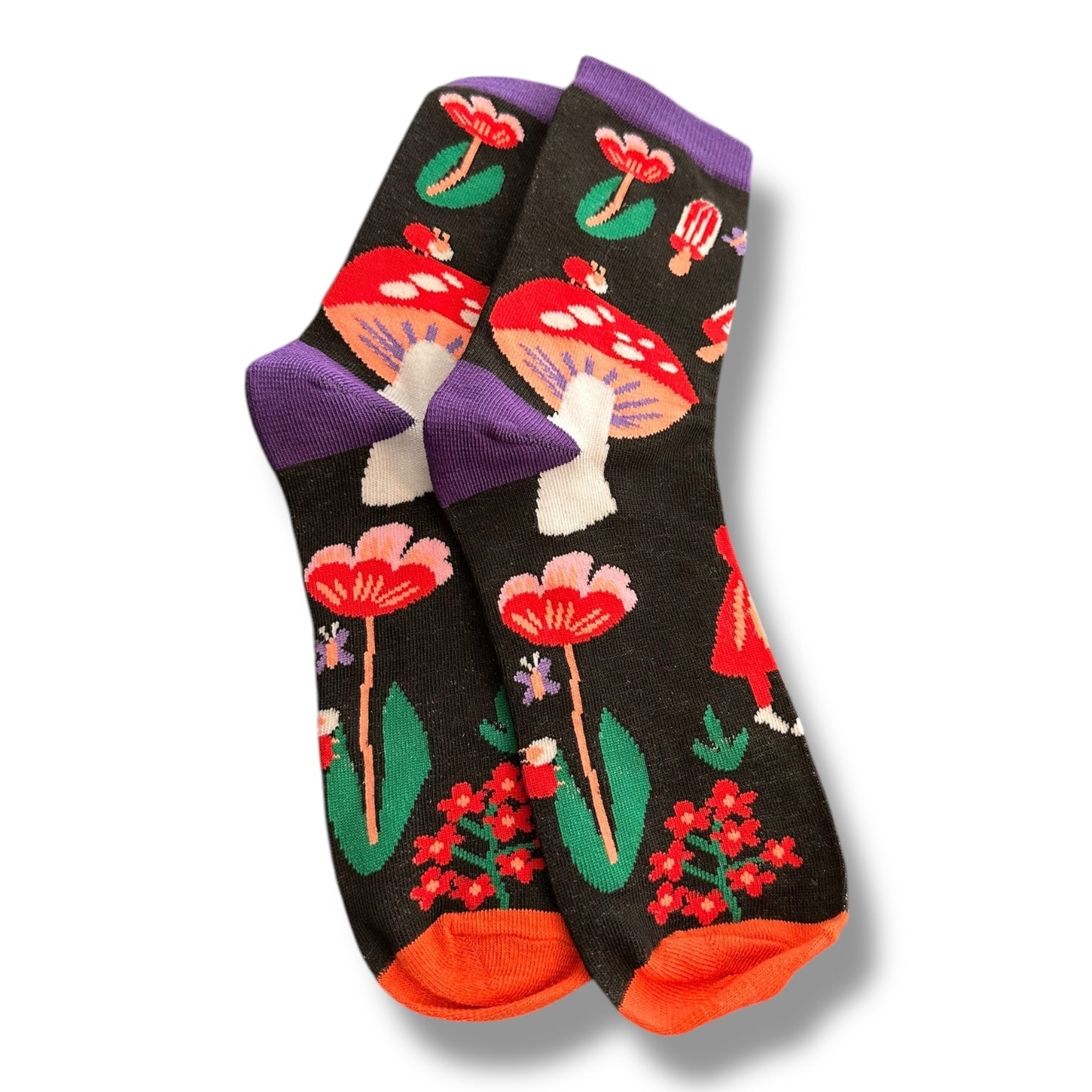 Mushroom Print Women’s Socks - Wander Together Outfitters