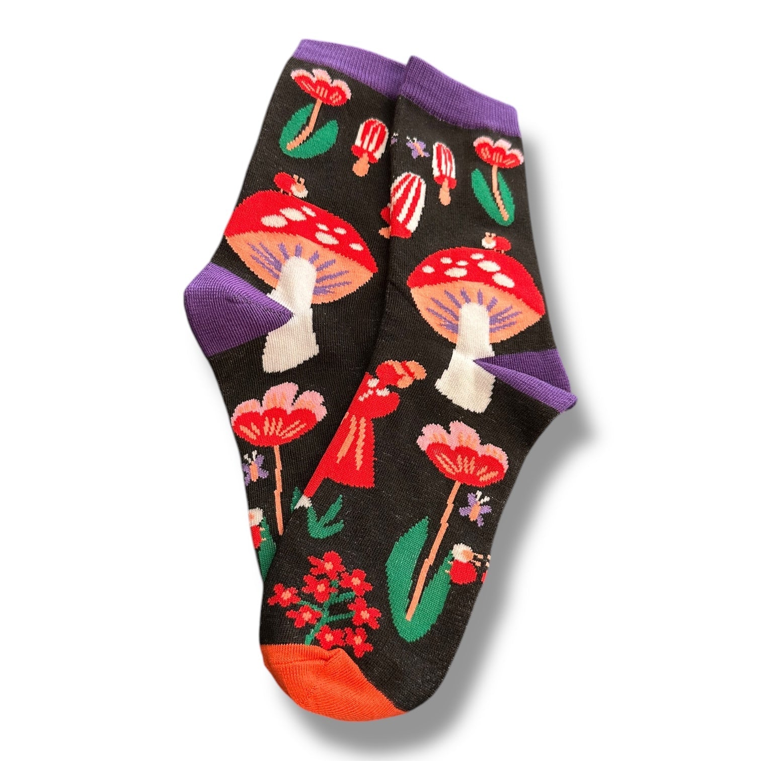 Mushroom Print Women’s Socks - Wander Together Outfitters